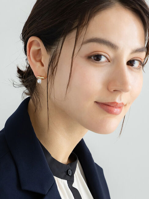 Te chichi「パールバーピアス」|ピアス|