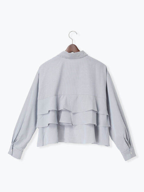 Te chichi「ティアードフリルクロップトシャツ」|シャツ・ブラウス|