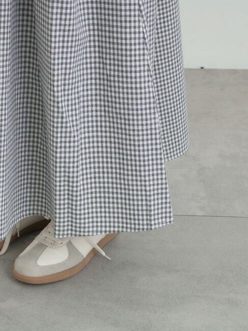 Samansa Mos2「《新色追加》ちび襟シャツワンピース【WEB限定】」|ワンピース|