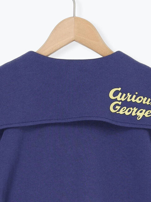 Samansa Mos2 Lagom「【おさるのジョージ】セーラーカラーカーディガン」|カーディガン|