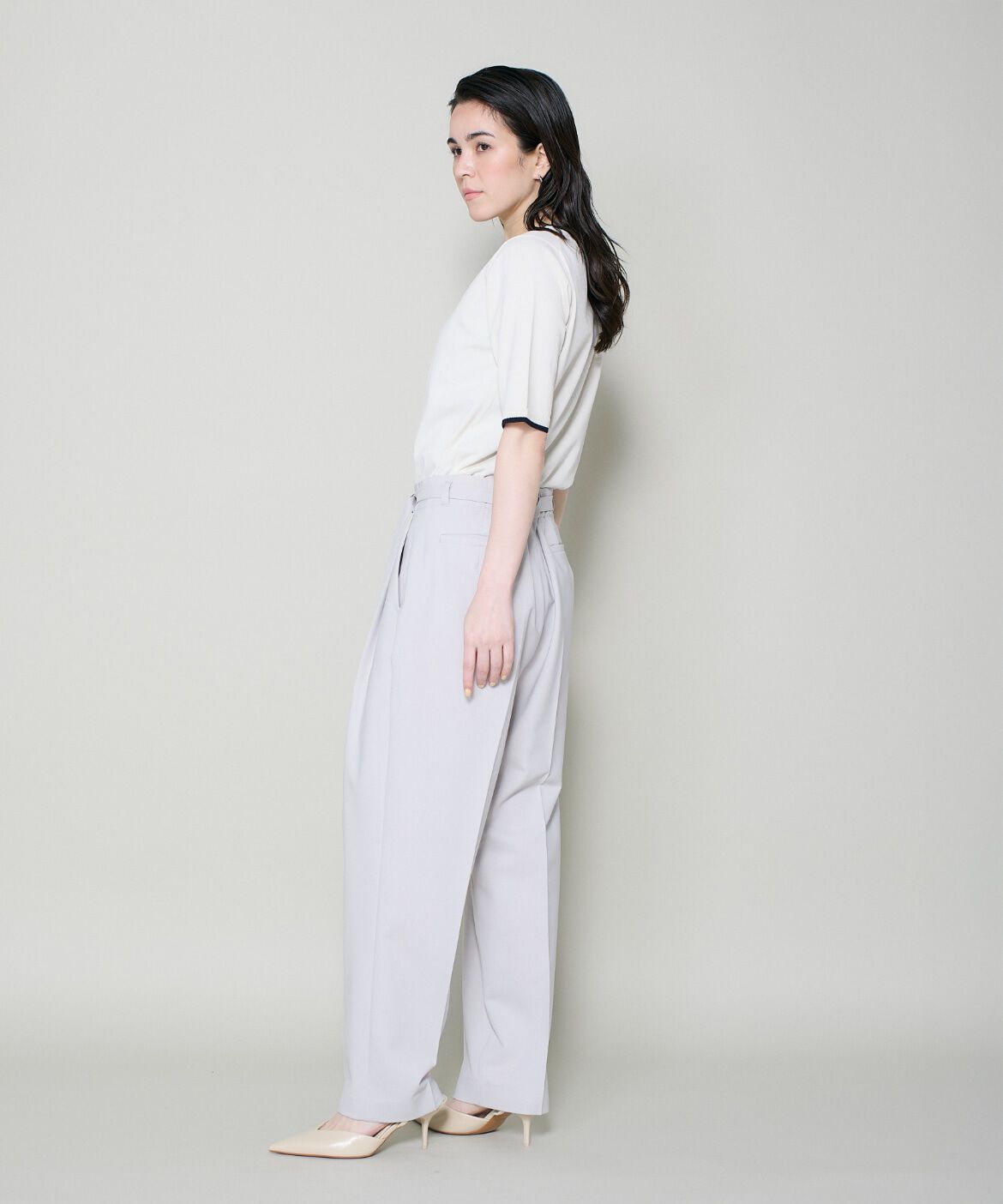 DAY by DAY it&rsquo;s international「ドライツイストベルト付きタックパンツ」|その他|