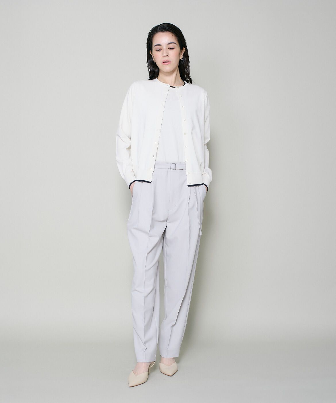 DAY by DAY it&rsquo;s international「ドライツイストベルト付きタックパンツ」|その他|