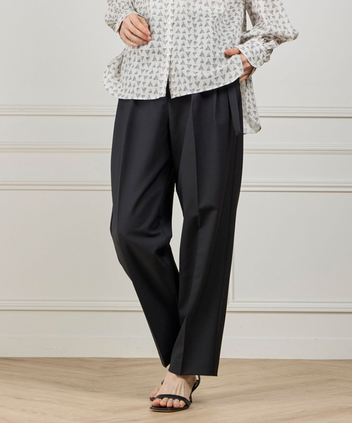 DAY by DAY it&rsquo;s international「ドライツイストベルト付きタックパンツ」|その他|