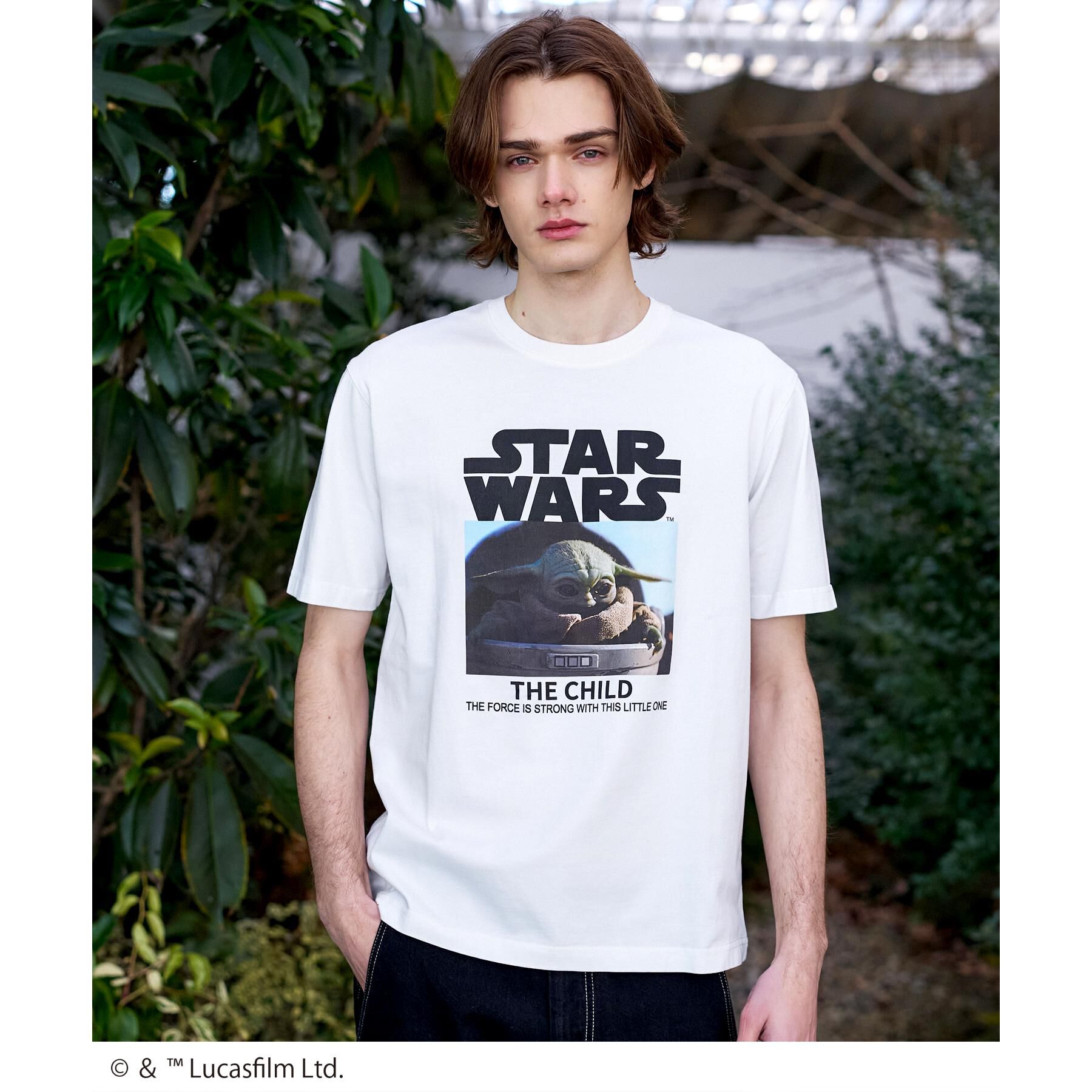 DRESSTERIOR「【接触冷感/ドライタッチ素材】STAR WARS カプセルグローグTシャツ」|Tシャツ・カットソー|ホワイト(001)