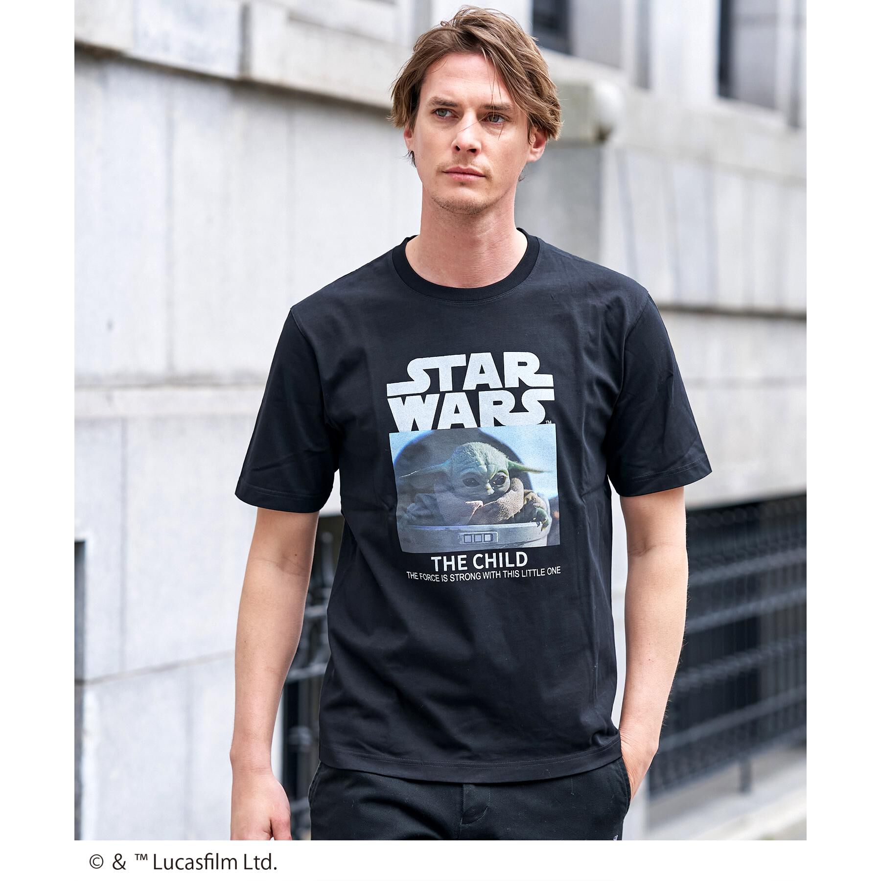 DRESSTERIOR「【接触冷感/ドライタッチ素材】STAR WARS カプセルグローグTシャツ」|Tシャツ・カットソー|ブラック(019)