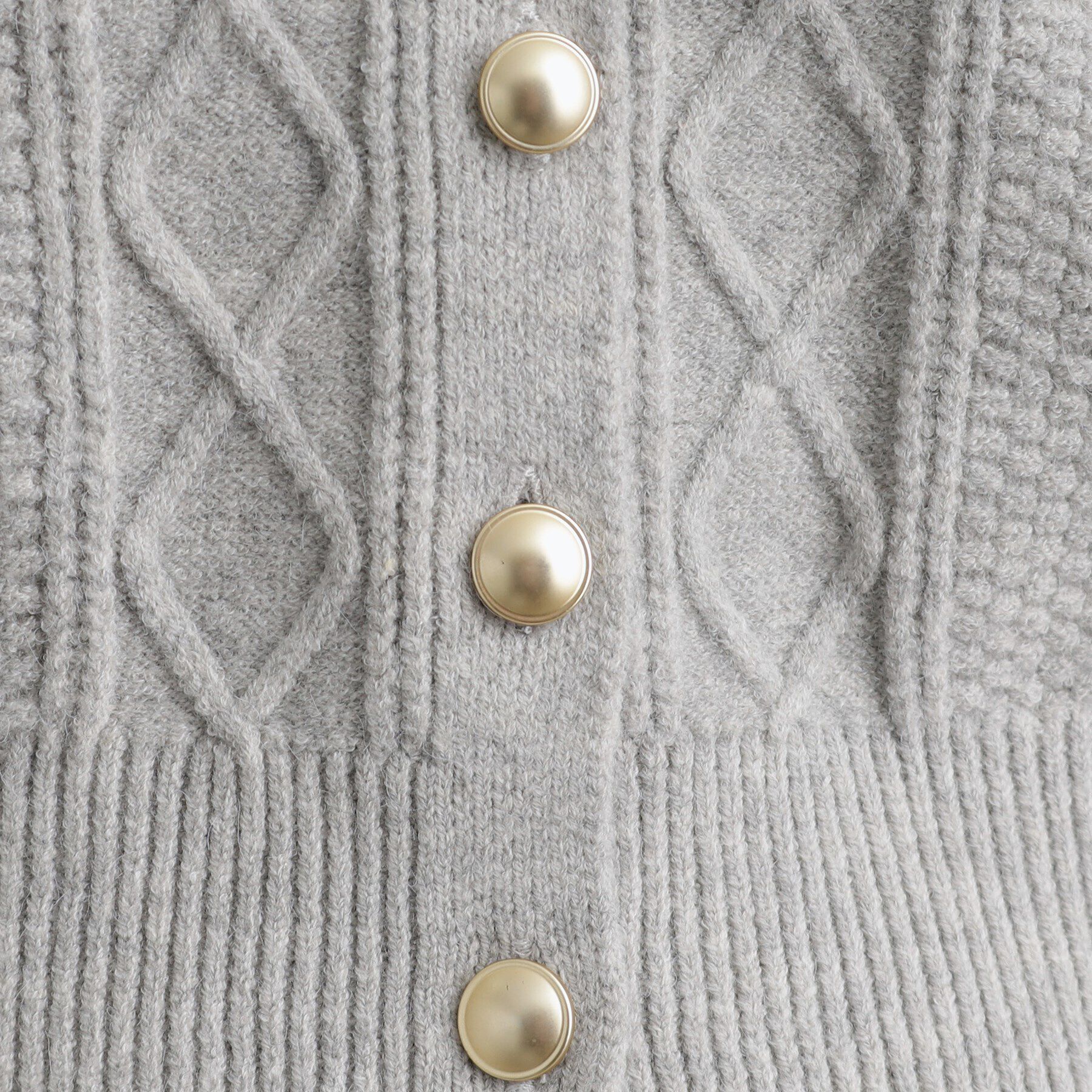 grove「スリットネッククロップドカーディガン」|カーディガン|