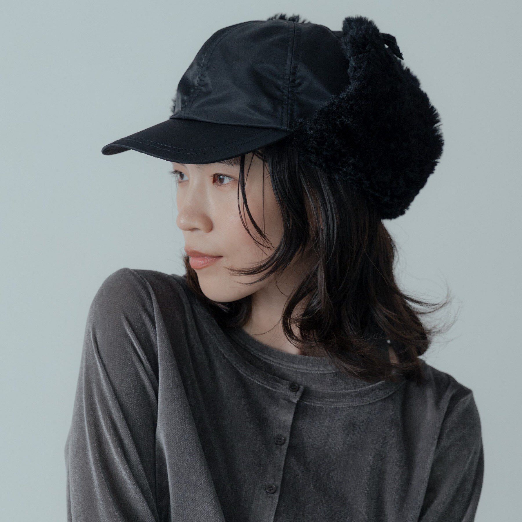 GALLEST「イヤーカバーナイロンキャップ」|キャップ・キャスケット|