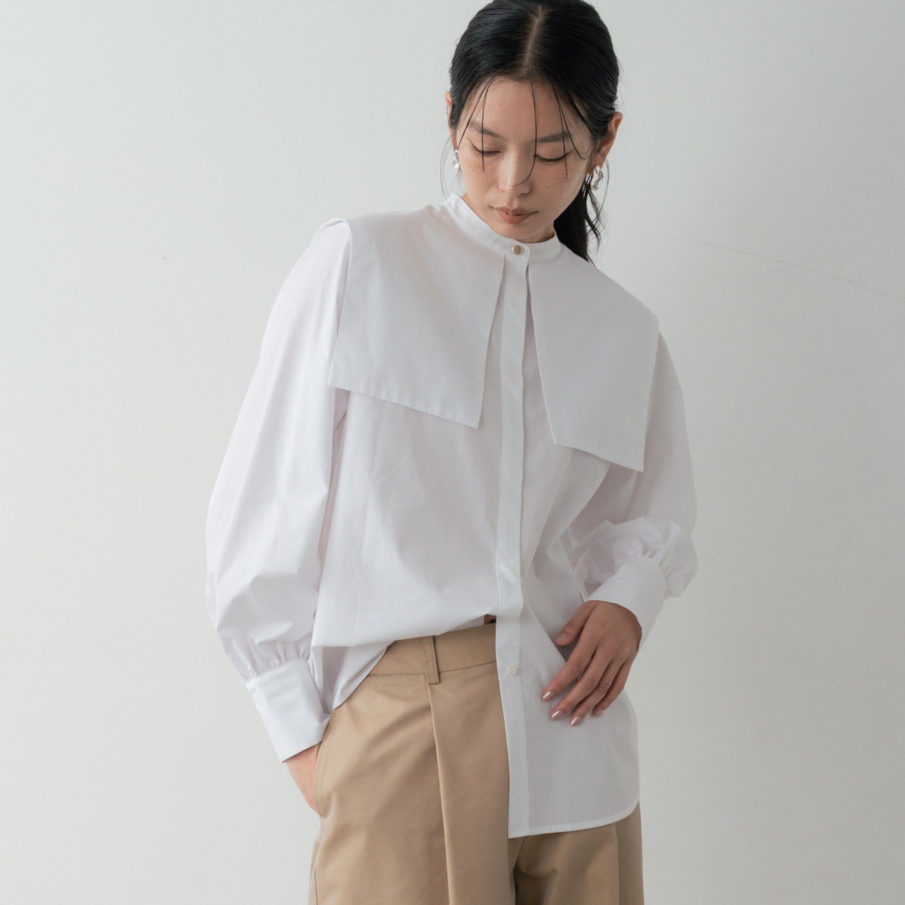 GALLEST「ビッグカラーシャツ」|シャツ・ブラウス|