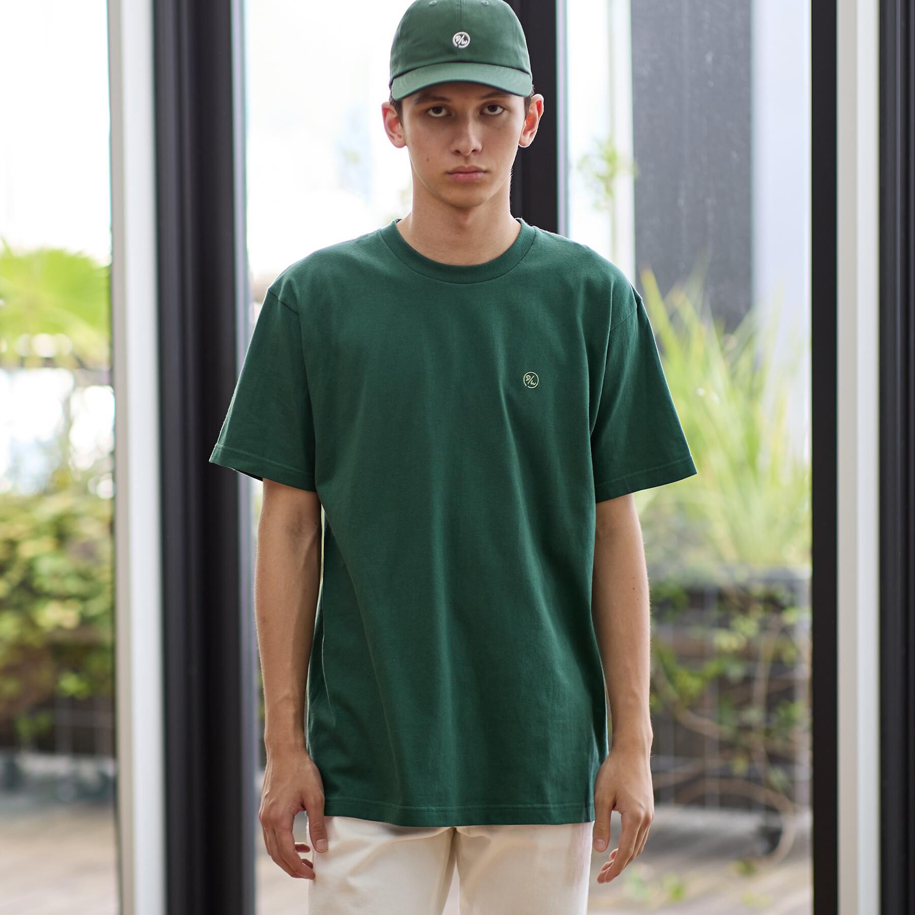 TAKEO KIKUCHI「【LIMITED】10colors ワンポイントロゴTシャツ」|Tシャツ・カットソー|グリーン(024)
