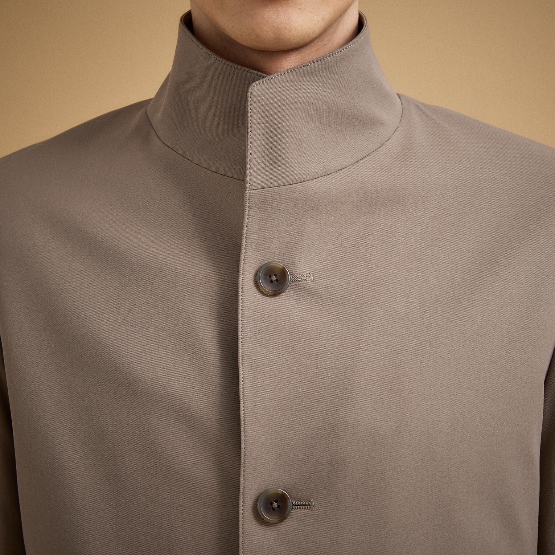 TAKEO KIKUCHI「撥水ツイル スタンドカラー コート」|その他|