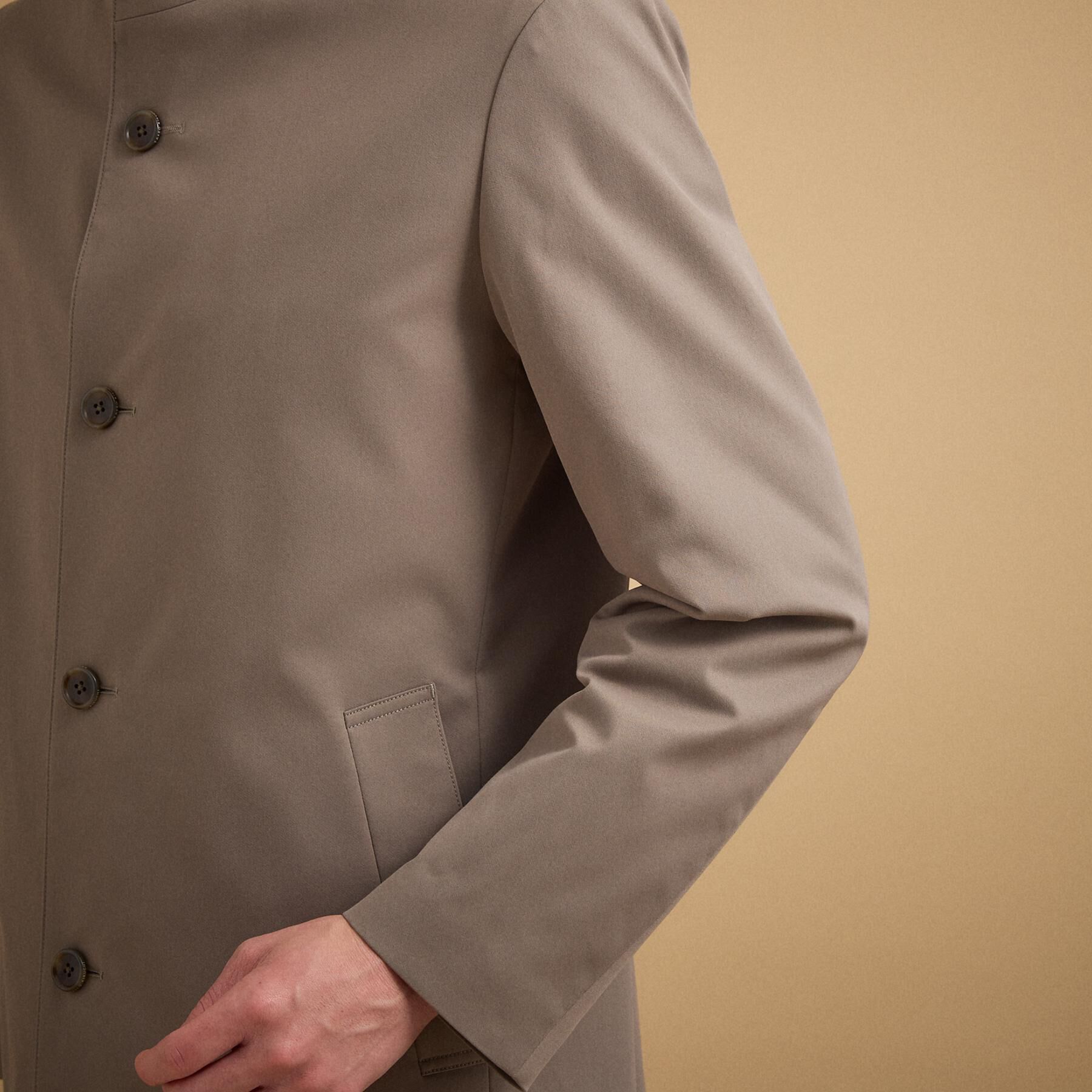 TAKEO KIKUCHI「撥水ツイル スタンドカラー コート」|その他|