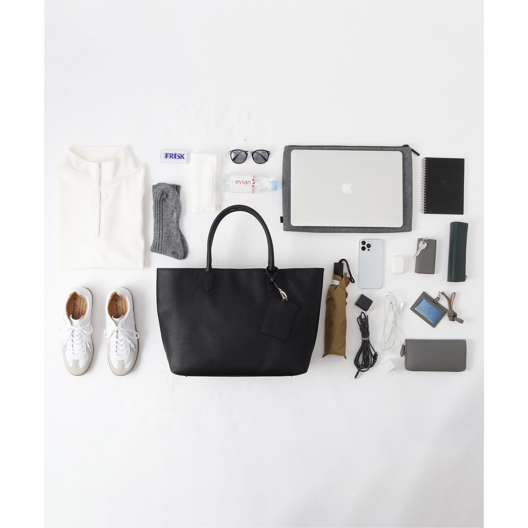 tk.TAKEO KIKUCHI「レザー調トートバッグ」|トートバッグ|