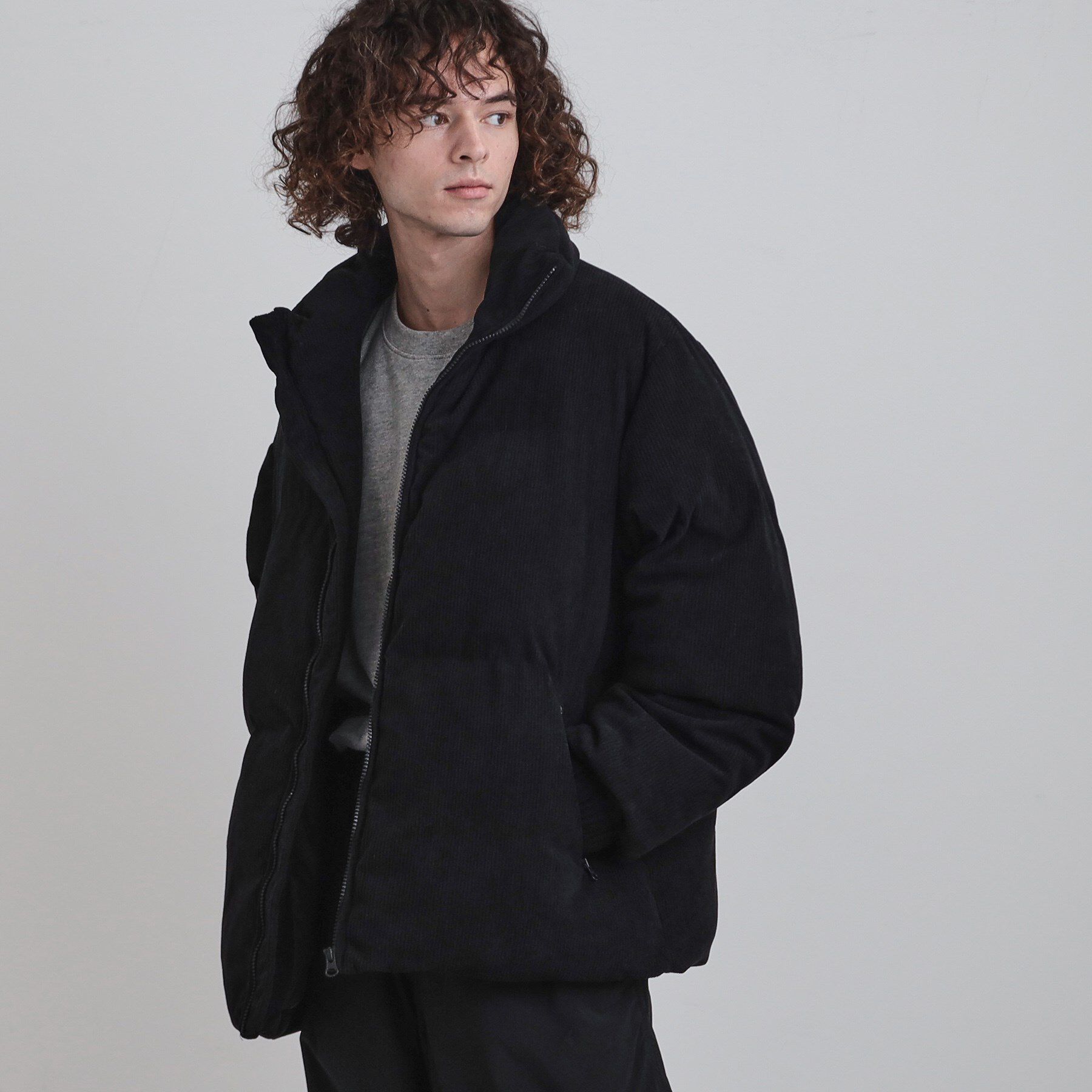 tk.TAKEO KIKUCHI「中綿スタンドコーデュロイブルゾン」|ブルゾン・スタジャン|