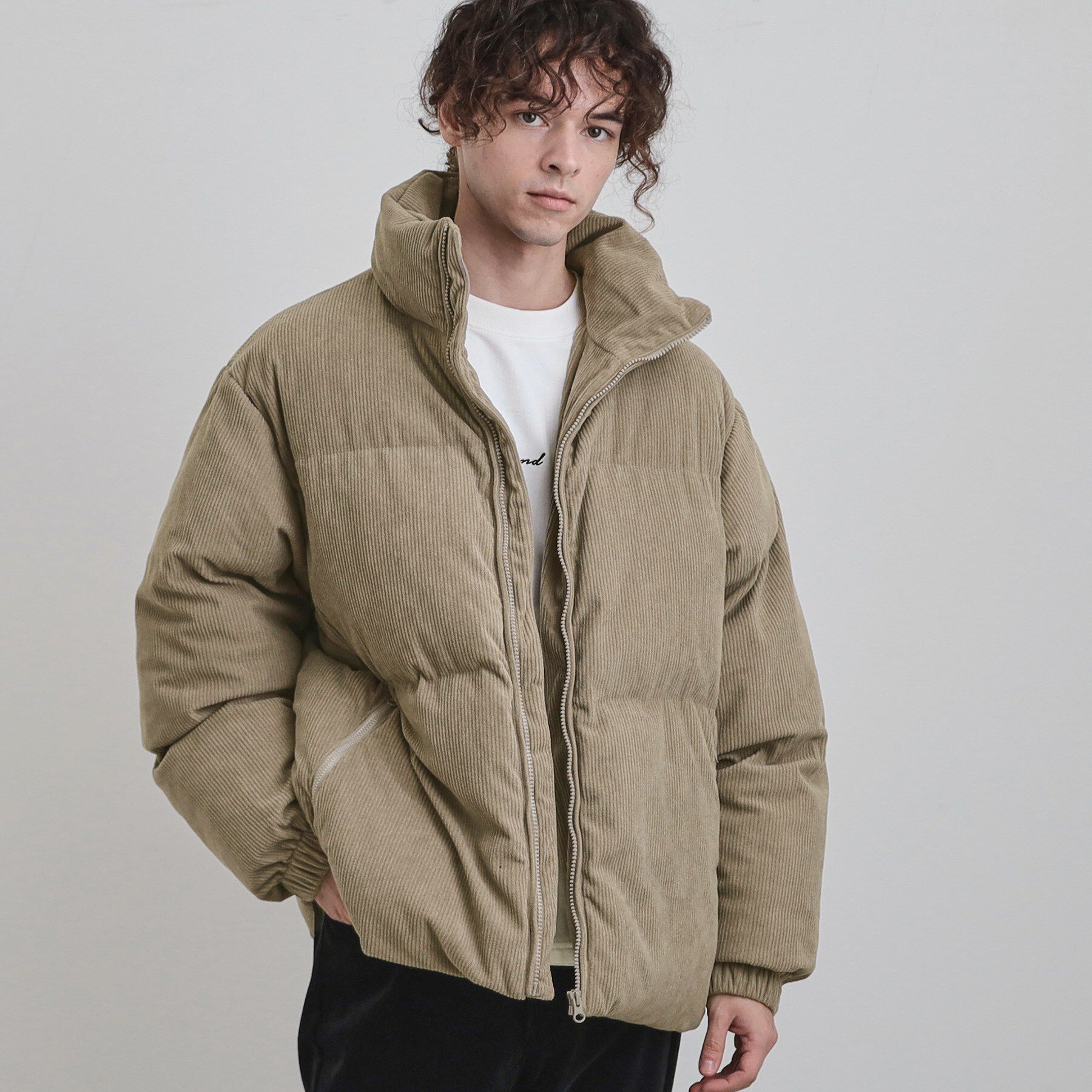 tk.TAKEO KIKUCHI「中綿スタンドコーデュロイブルゾン」|ブルゾン・スタジャン|