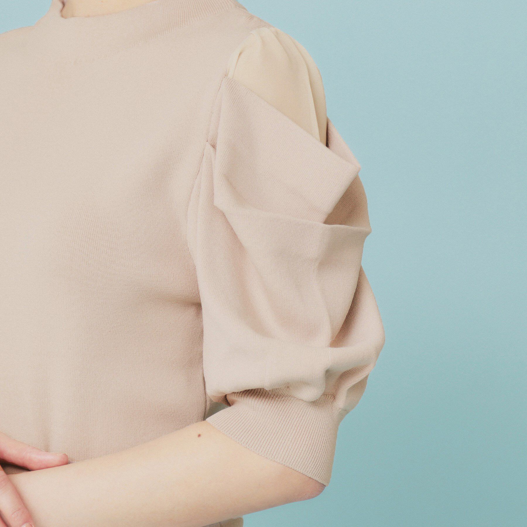 index「シアーレイヤードスリーブニット【洗濯機洗い可】」|ニット・セーター|