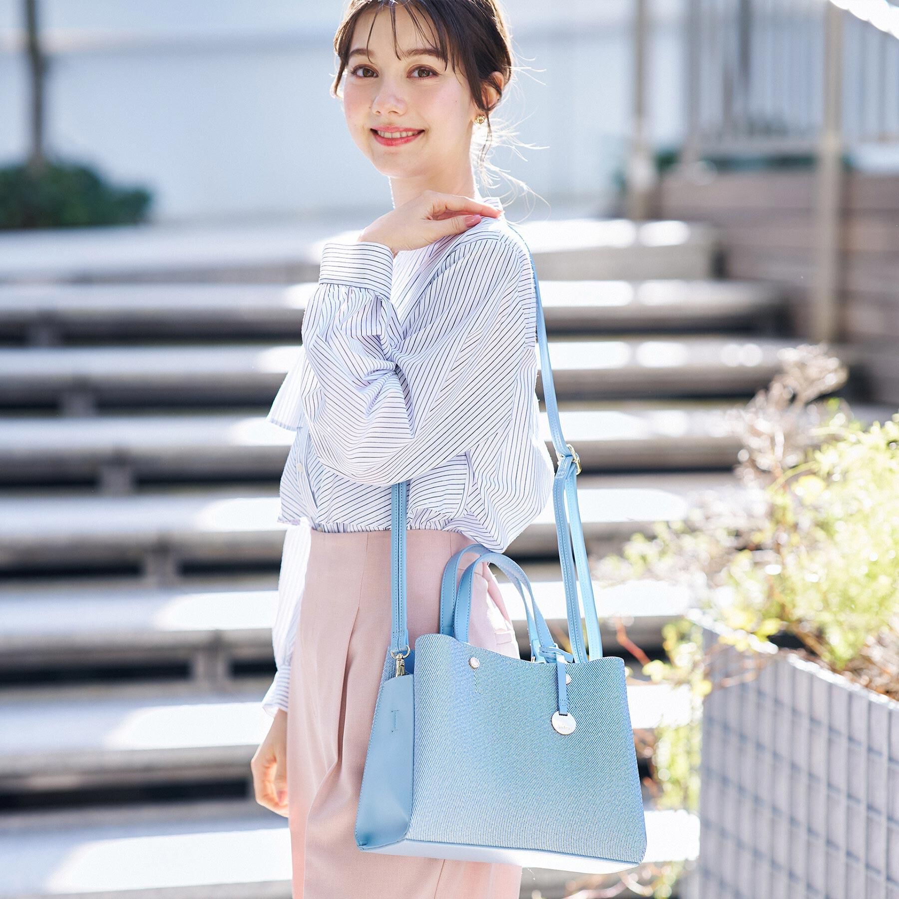 index「2WAYカシメデザインミドルトート」|トートバッグ|