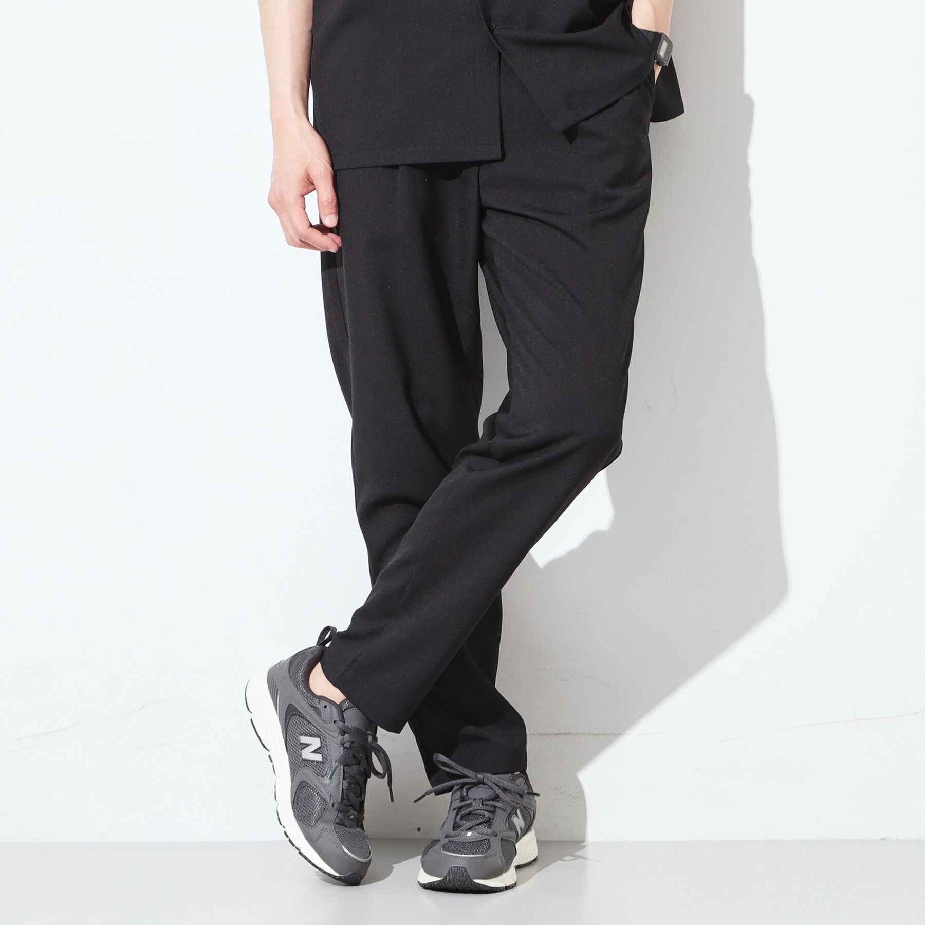 THE SHOP TK「LITE TEX イージーパンツ セットアップ可」|その他|ブラック(019)