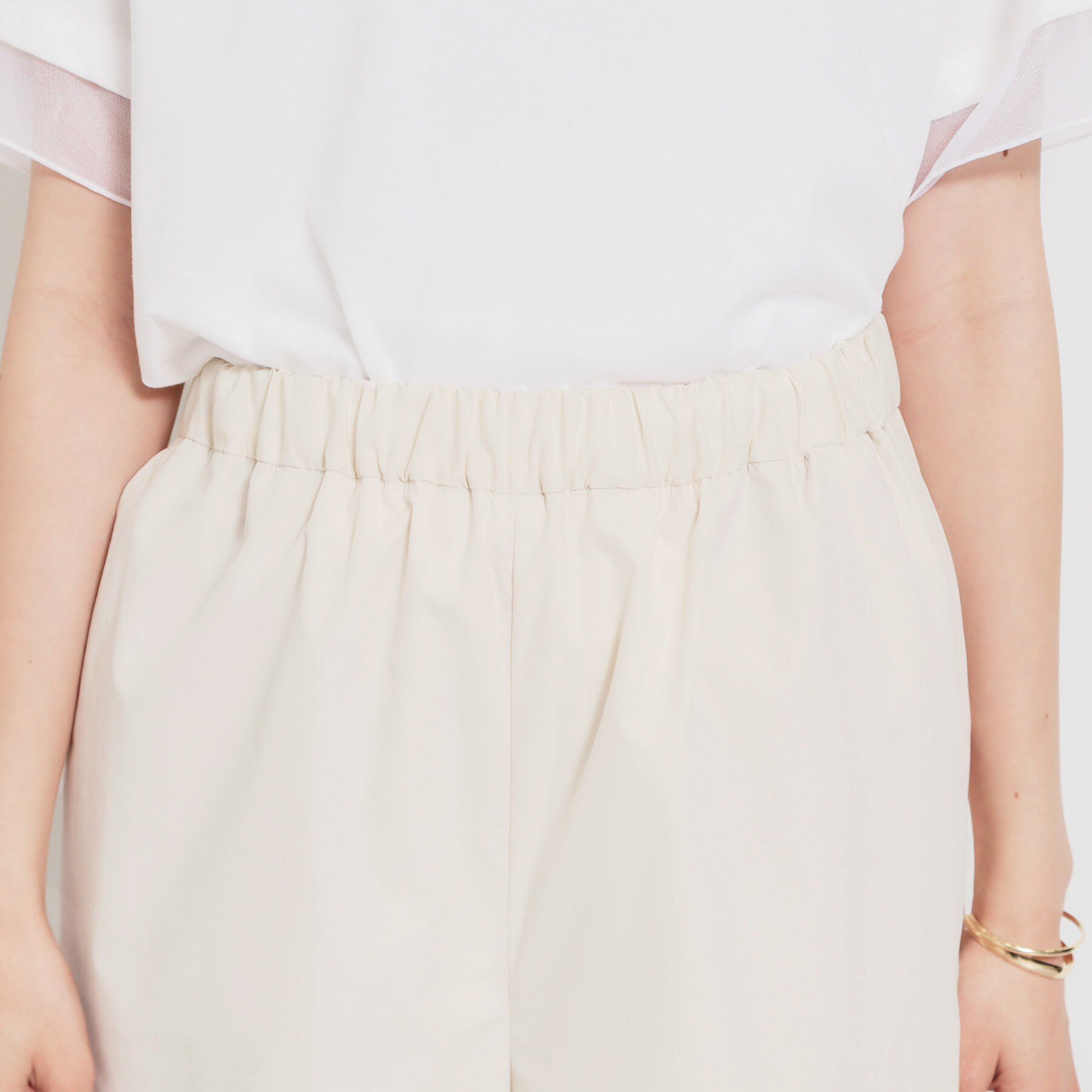 THE SHOP TK「表情を変えられる2WAY 裾ドロストワークパンツ」|その他|