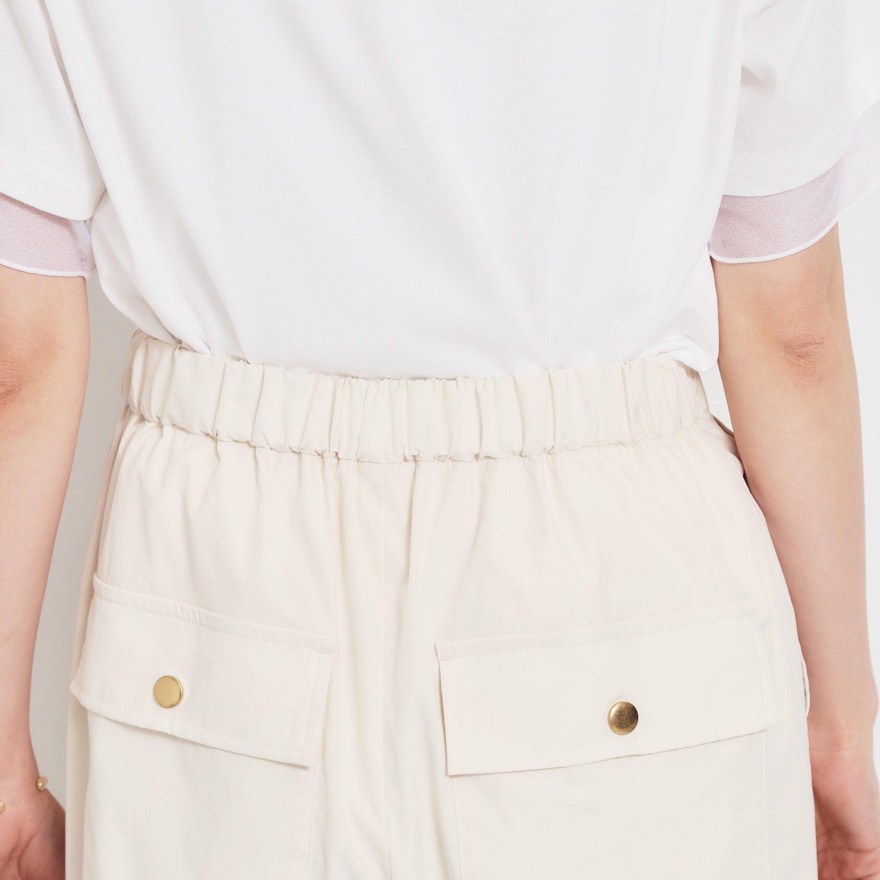 THE SHOP TK「表情を変えられる2WAY 裾ドロストワークパンツ」|その他|