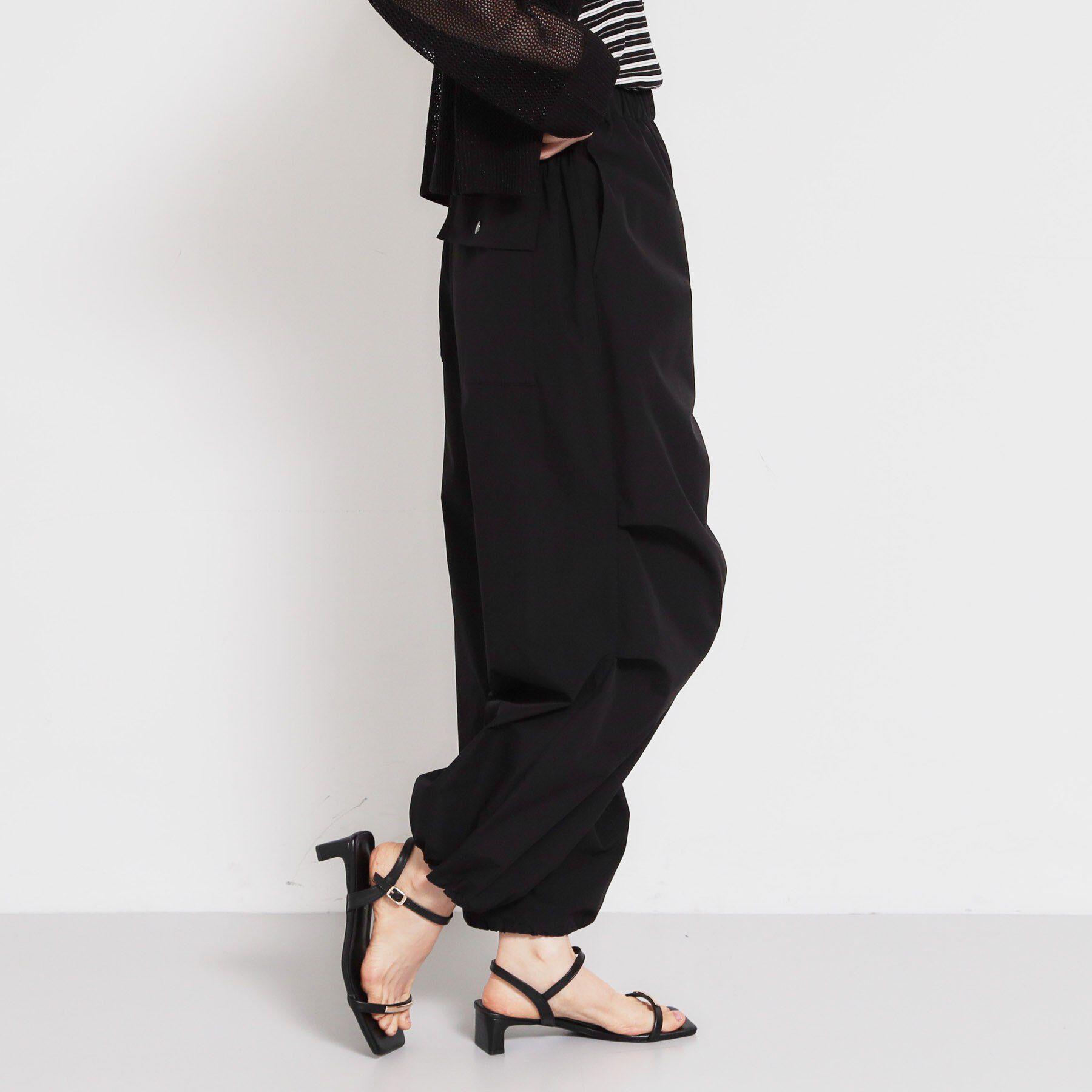 THE SHOP TK「表情を変えられる2WAY 裾ドロストワークパンツ」|その他|