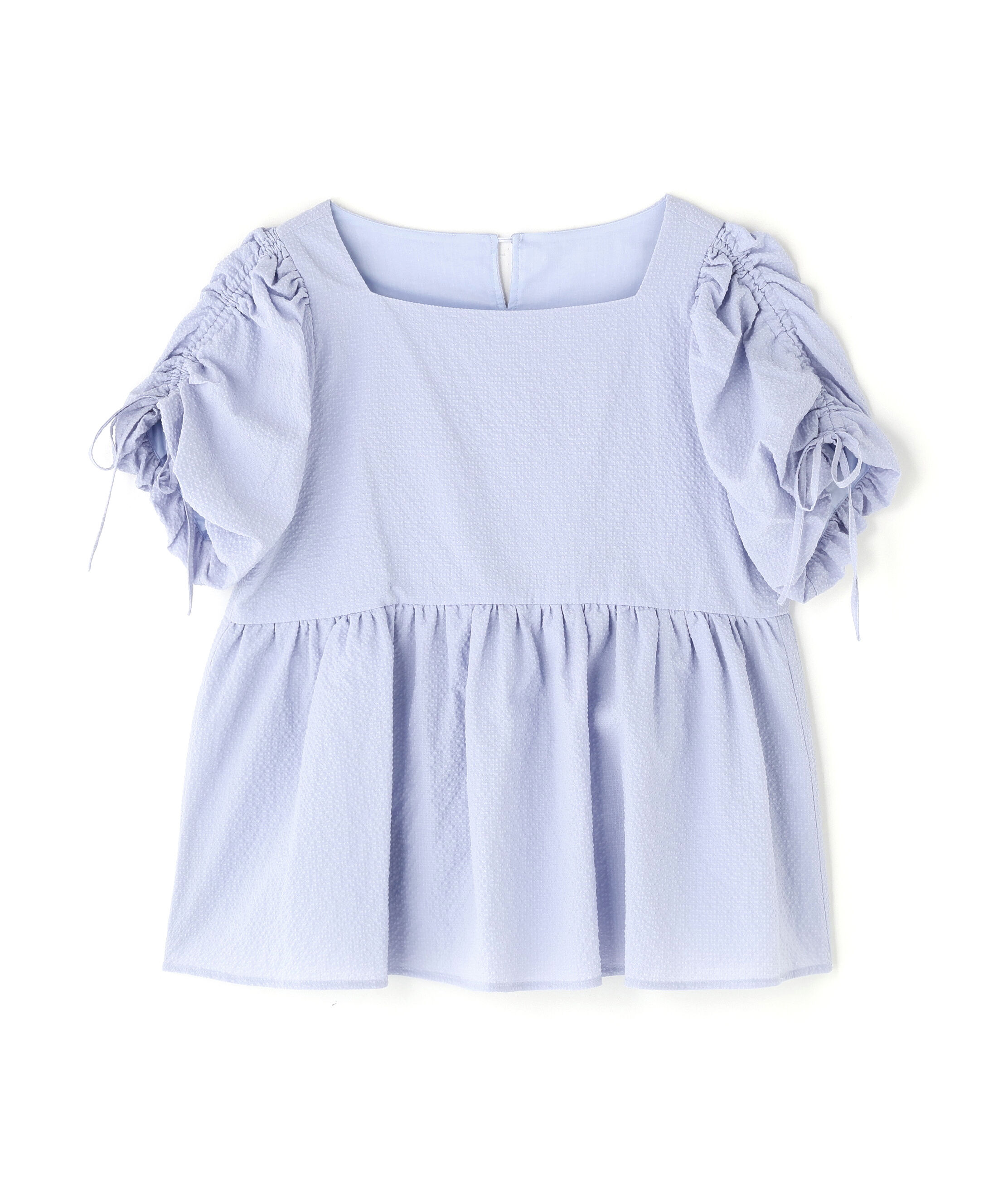  「ドロストギャザースリーブブラウス」|シャツ・ブラウス|