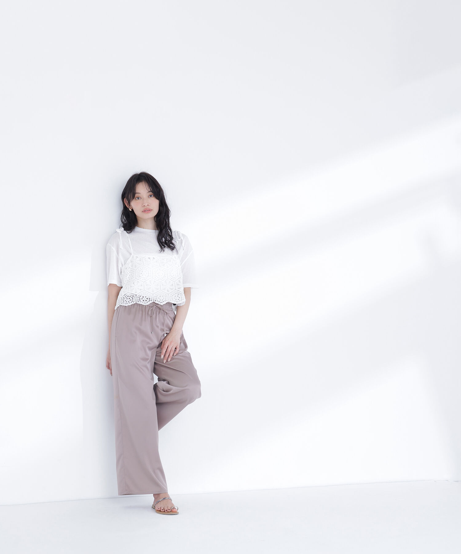  「クラフトレースビスチェ」|マフラー|