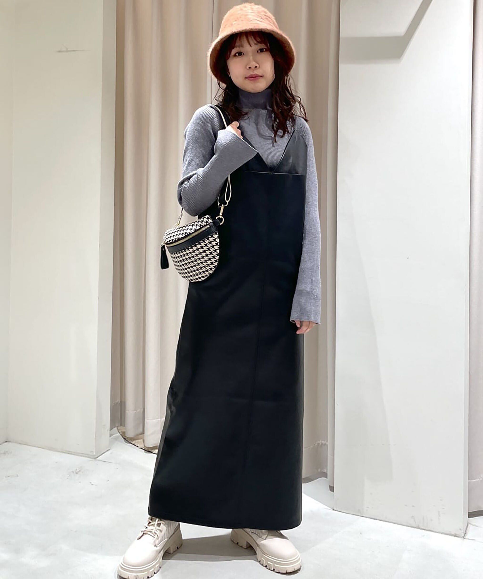  「ビスチェナローキャミワンピース」|ワンピース|