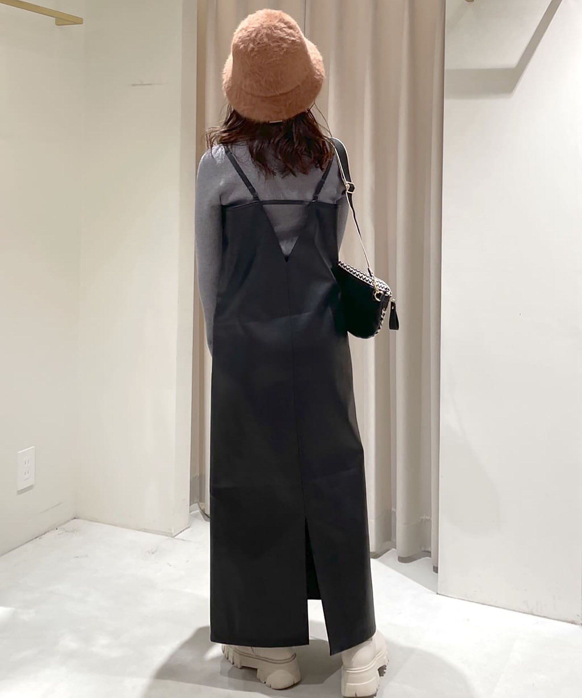  「ビスチェナローキャミワンピース」|ワンピース|