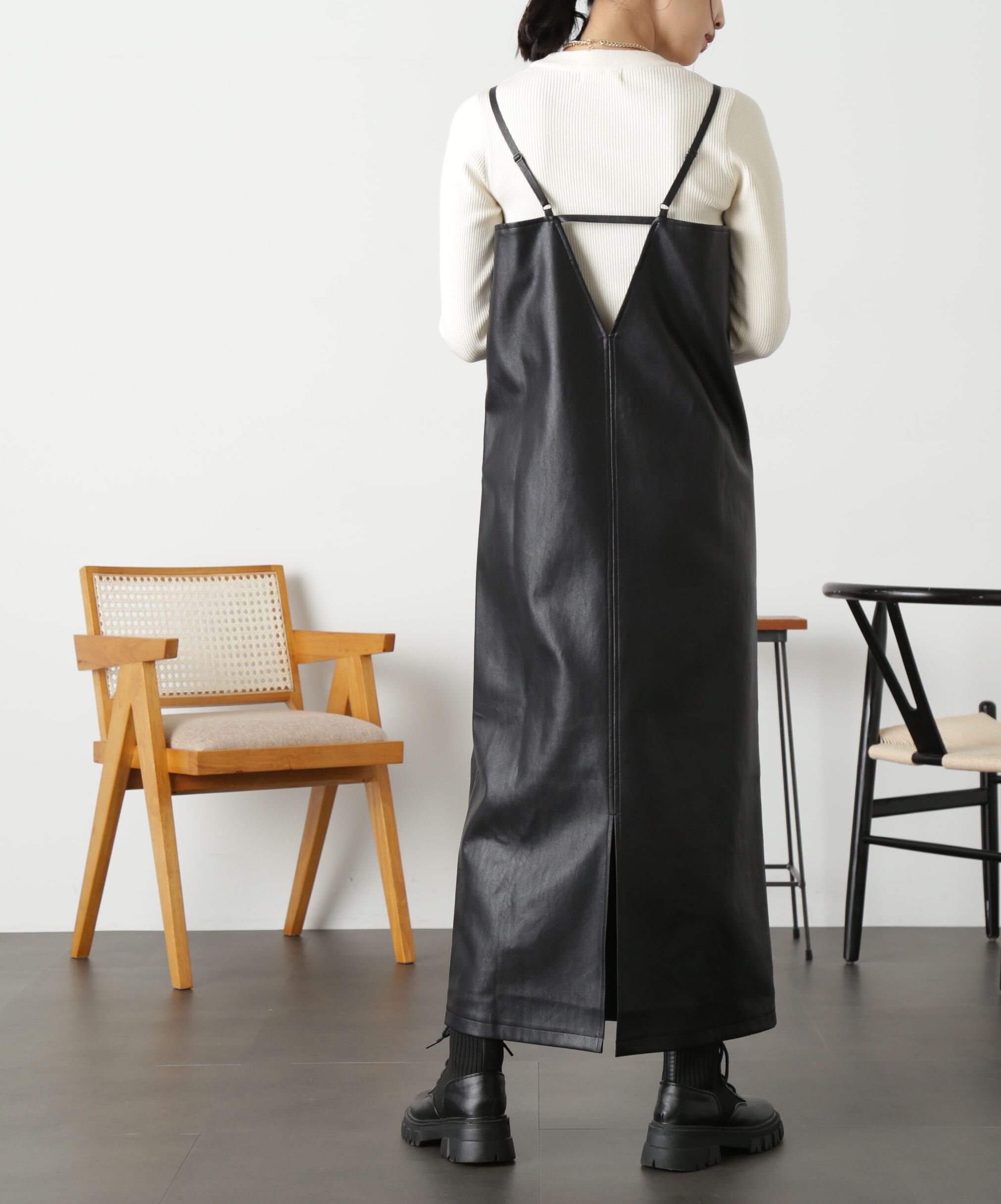  「ビスチェナローキャミワンピース」|ワンピース|