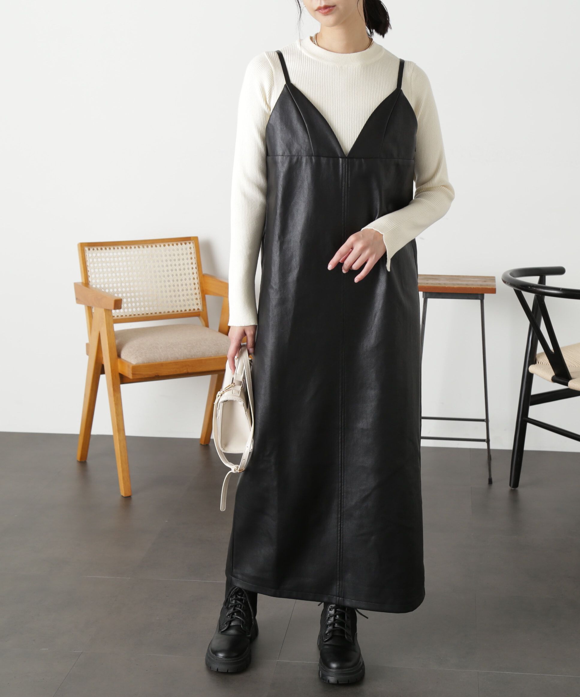  「ビスチェナローキャミワンピース」|ワンピース|