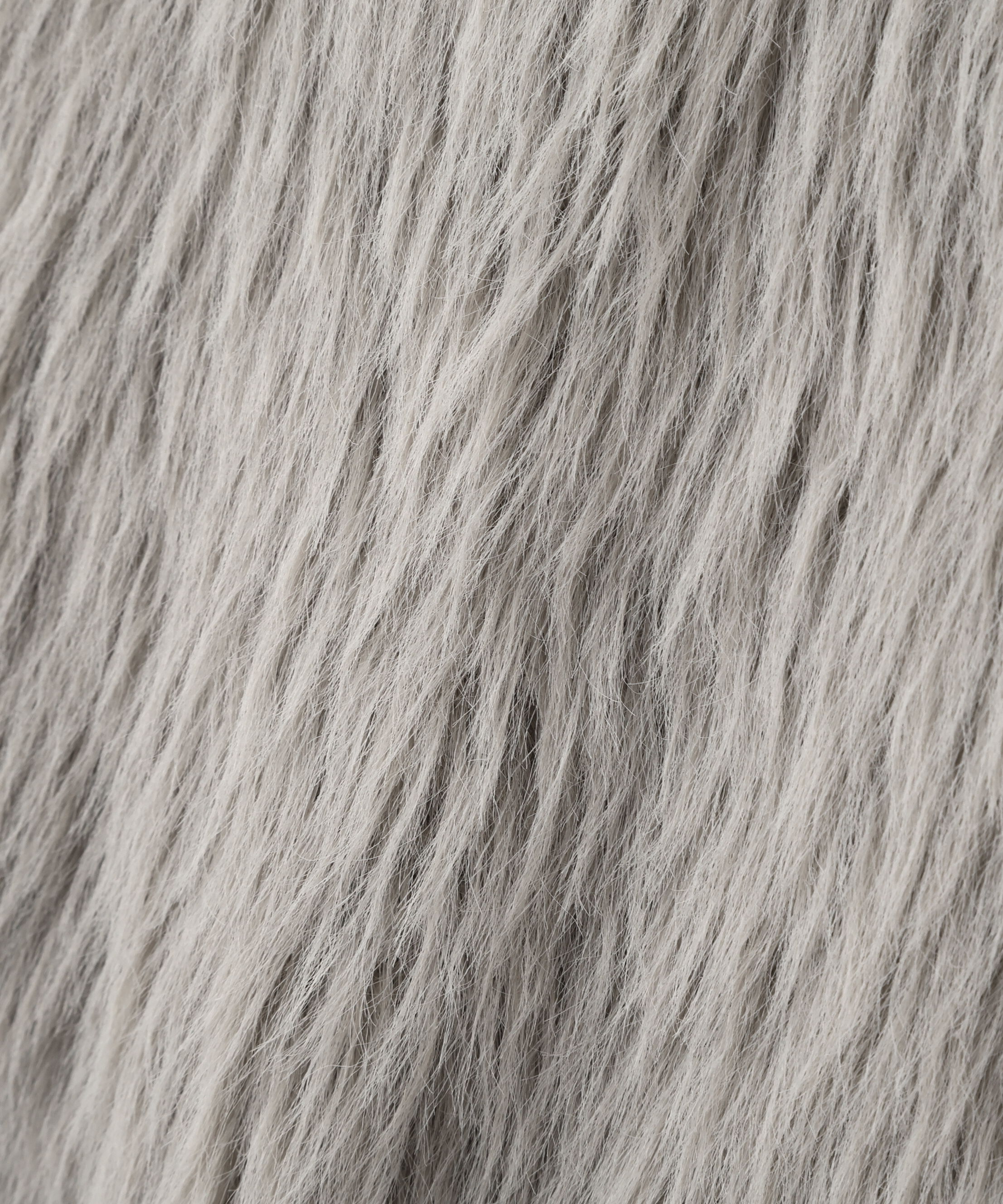  「ロングシャギーノースリニット」|ニット・セーター|