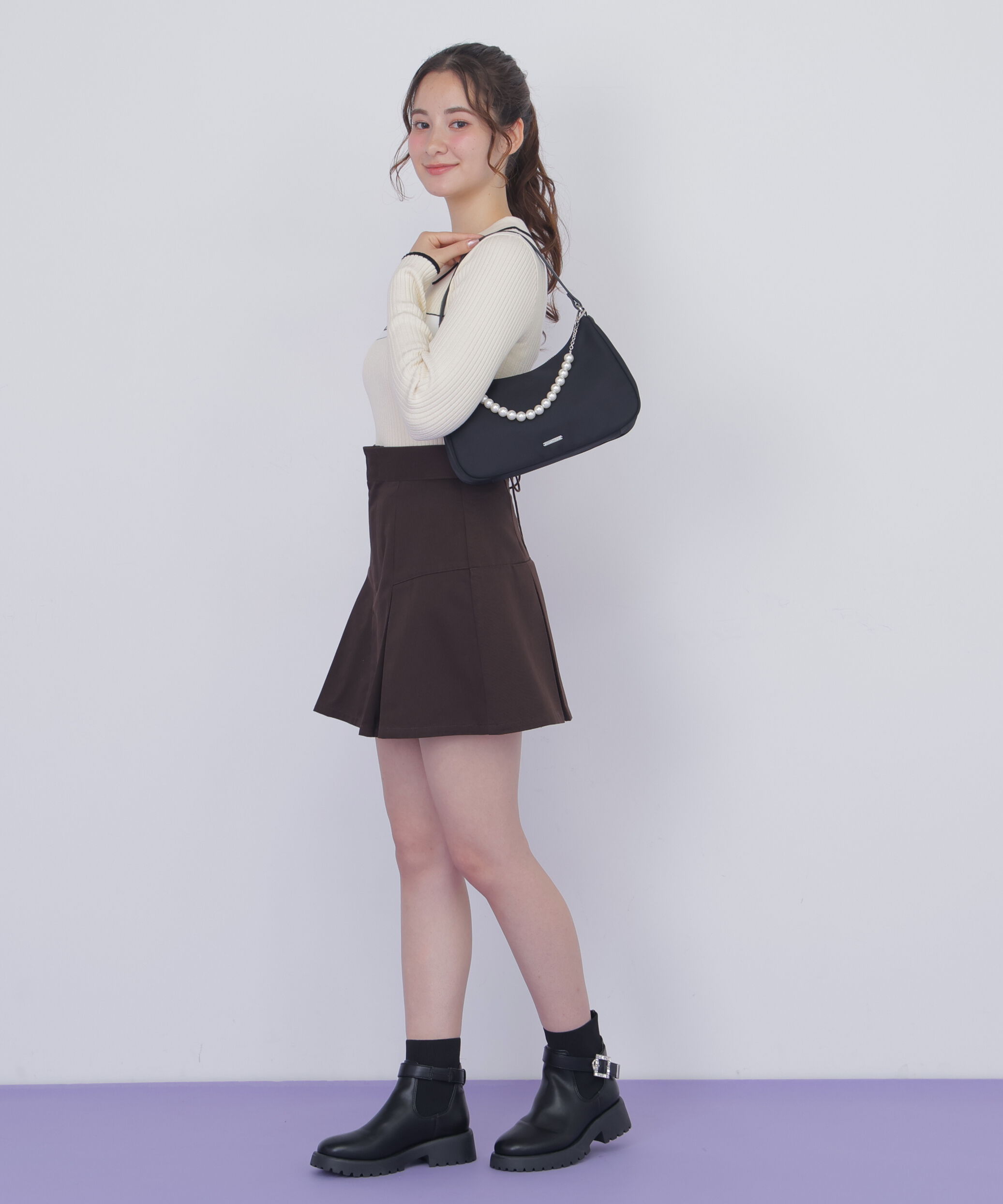  「ワンハンドルハーフムーンバッグ」|その他|