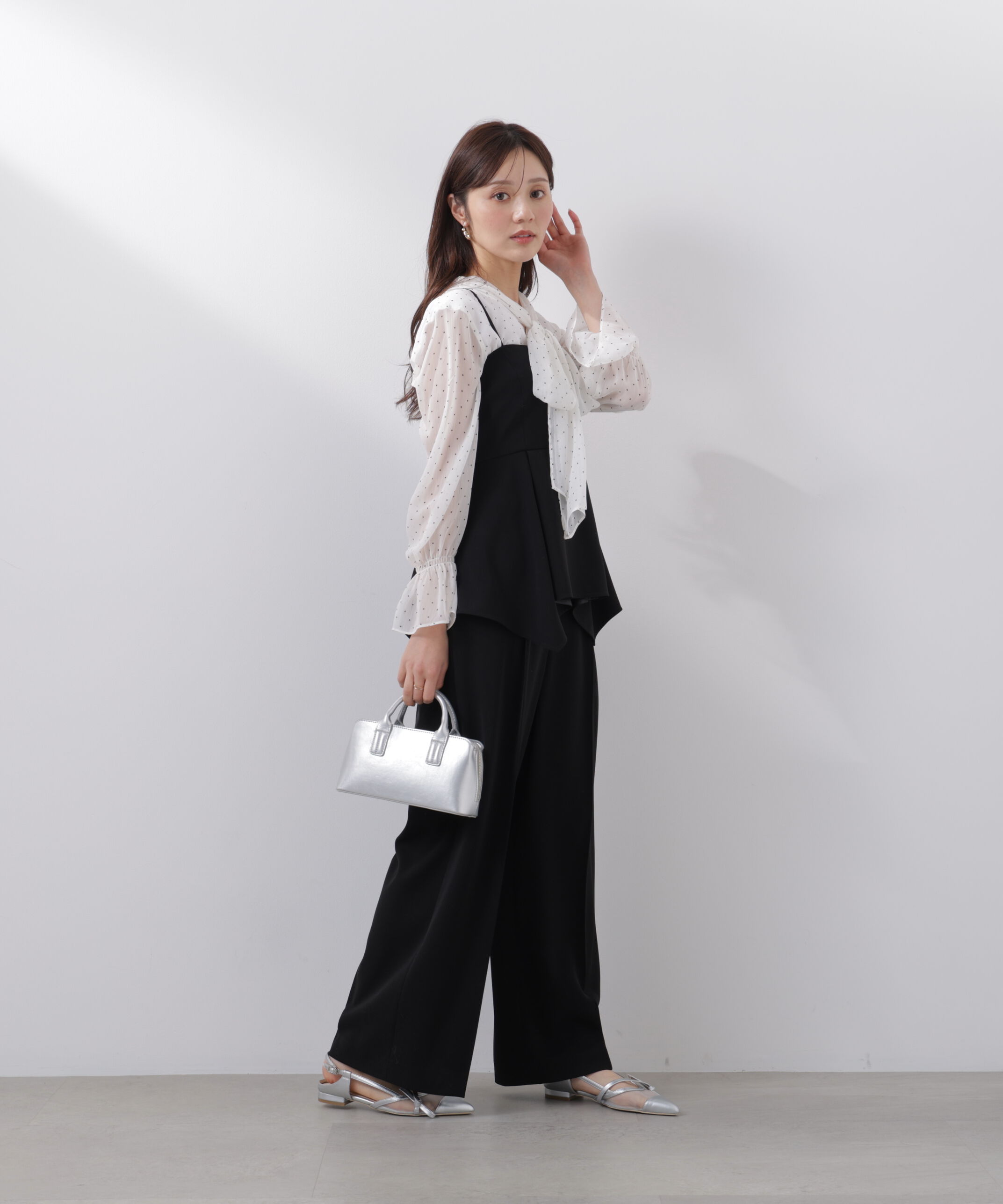 PROPORTION BODY DRESSING「ベルト付きワイドパンツ　26SS」|その他|