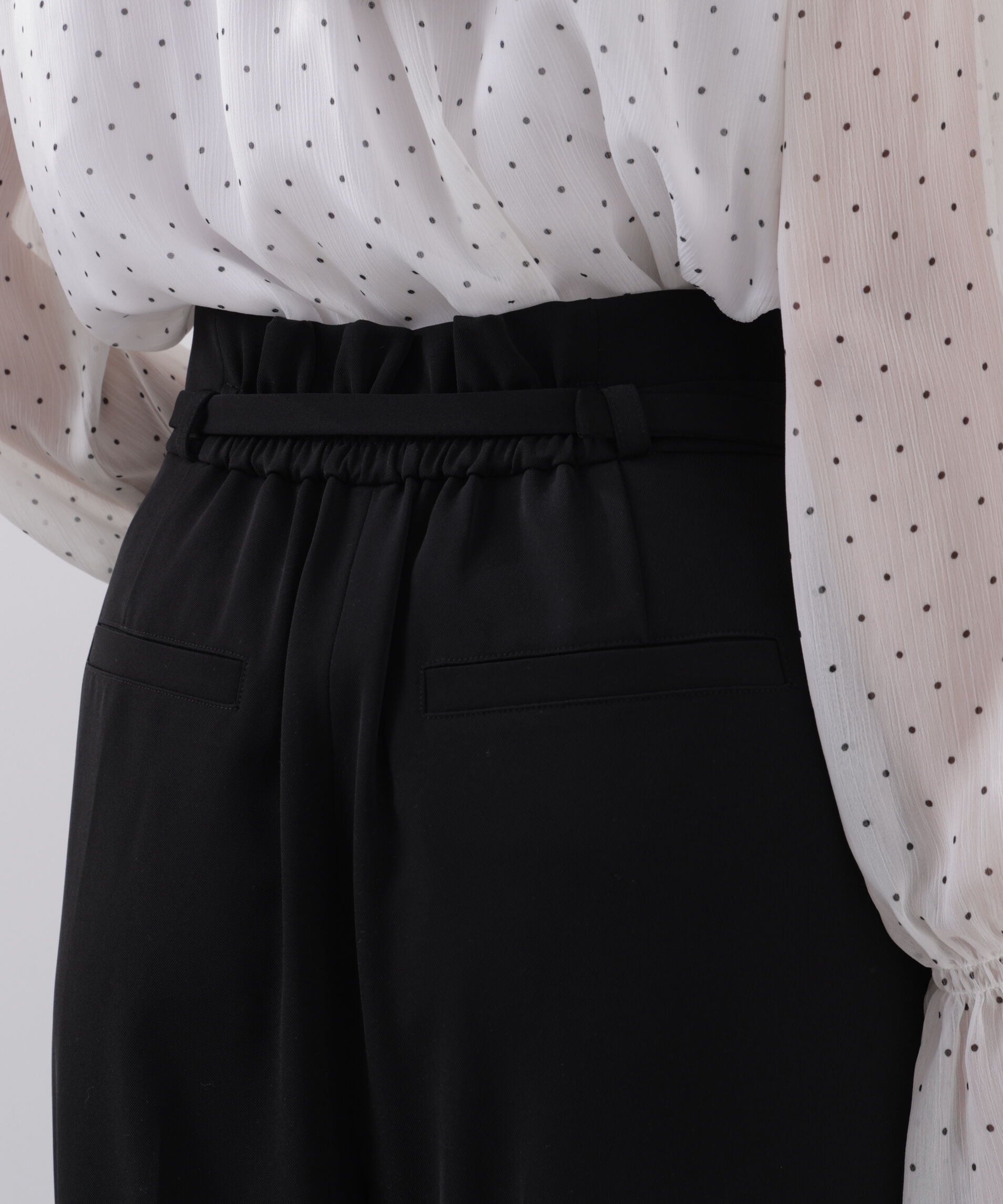 PROPORTION BODY DRESSING「ベルト付きワイドパンツ　26SS」|その他|