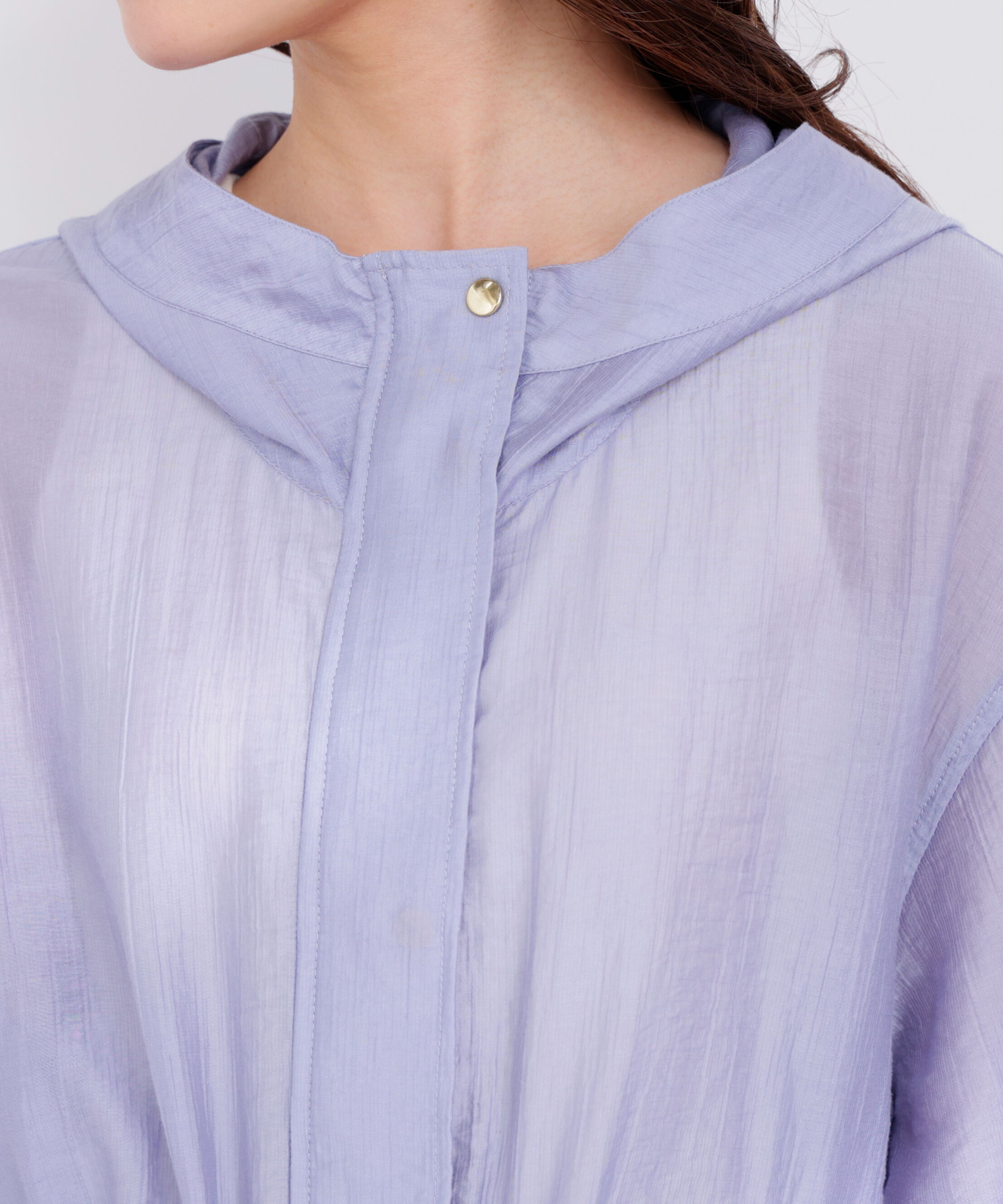 PROPORTION BODY DRESSING「シアーペプラムブルゾン 26SS」|ブルゾン・スタジャン|