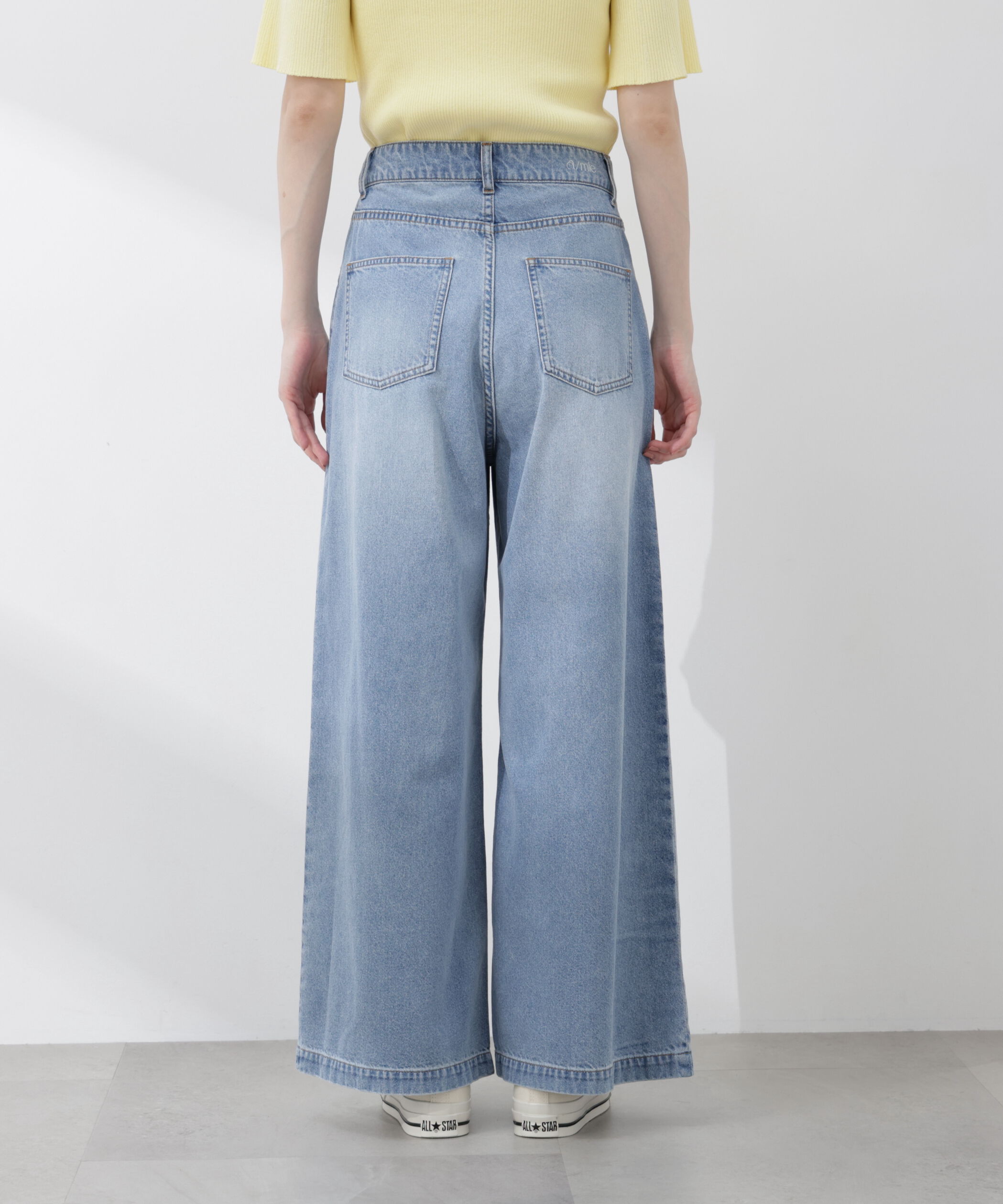 PROPORTION BODY DRESSING「〈a/mie〉ハイウエストタックバギーパンツ 26SS」|その他|