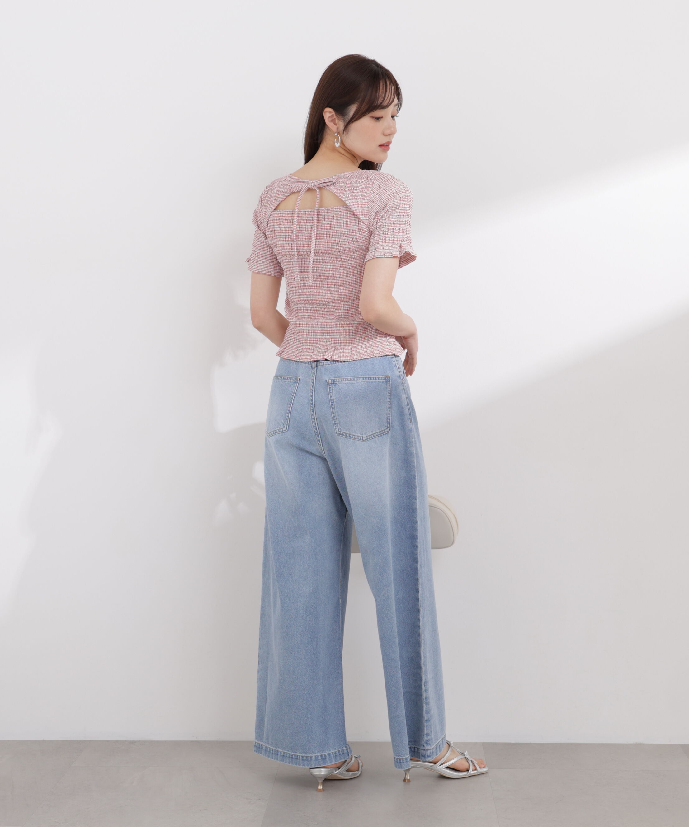 PROPORTION BODY DRESSING「〈a/mie〉ハイウエストタックバギーパンツ 26SS」|その他|