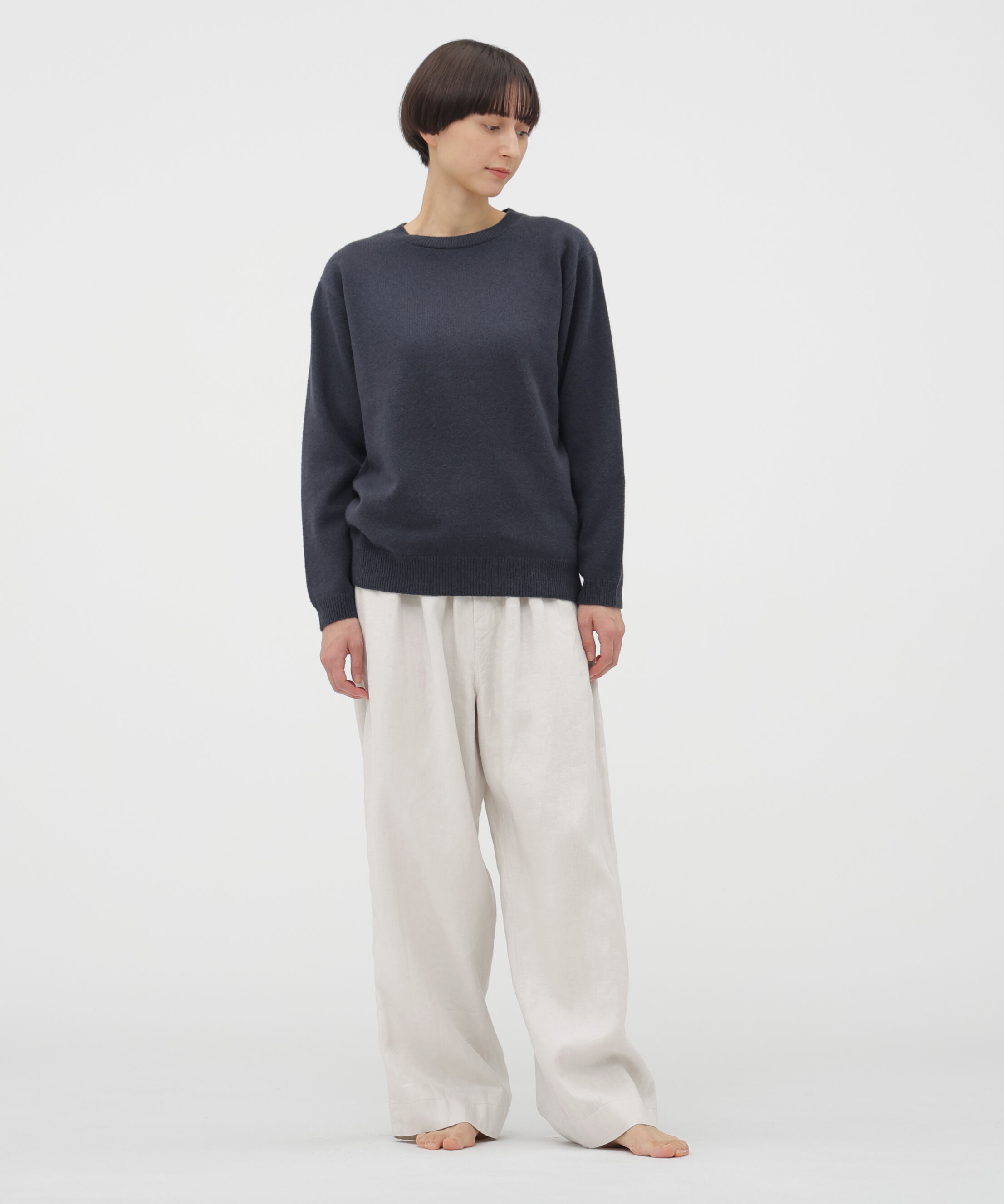MARGARET HOWELL HOUSEHOLDGOODS「BRUSHED LINEN TWILL TROUSERS」|その他|