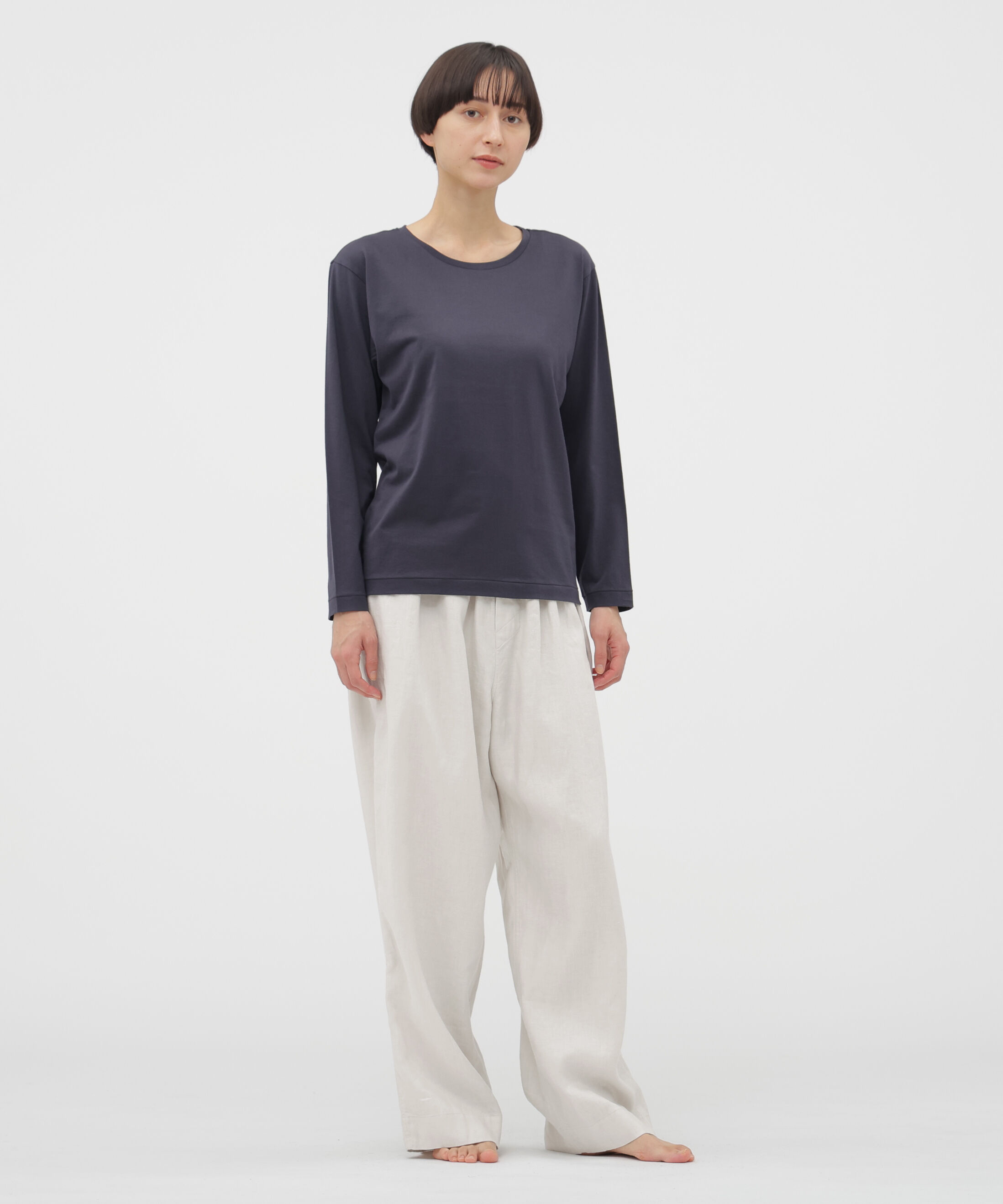 MARGARET HOWELL HOUSEHOLDGOODS「BRUSHED LINEN TWILL TROUSERS」|その他|