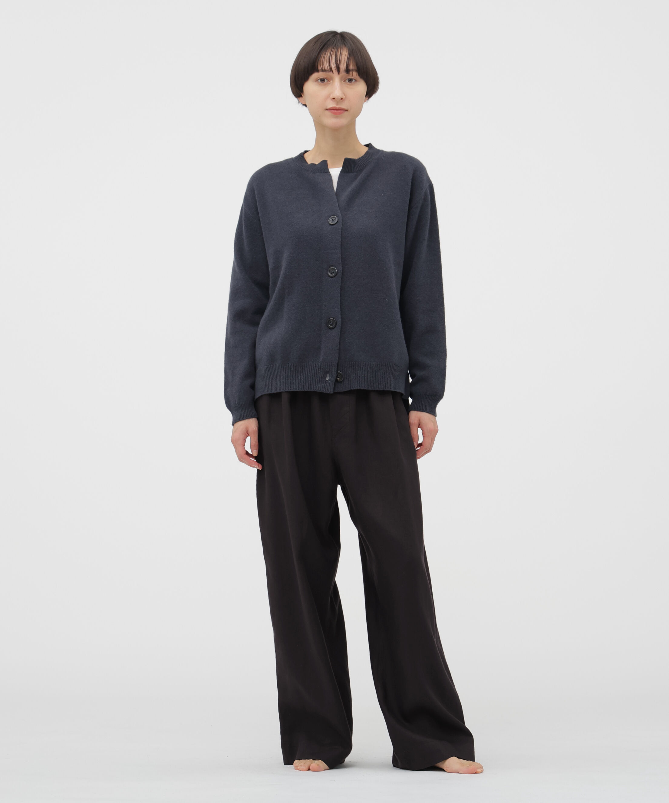 MARGARET HOWELL HOUSEHOLDGOODS「BRUSHED LINEN TWILL TROUSERS」|その他|SLATE7