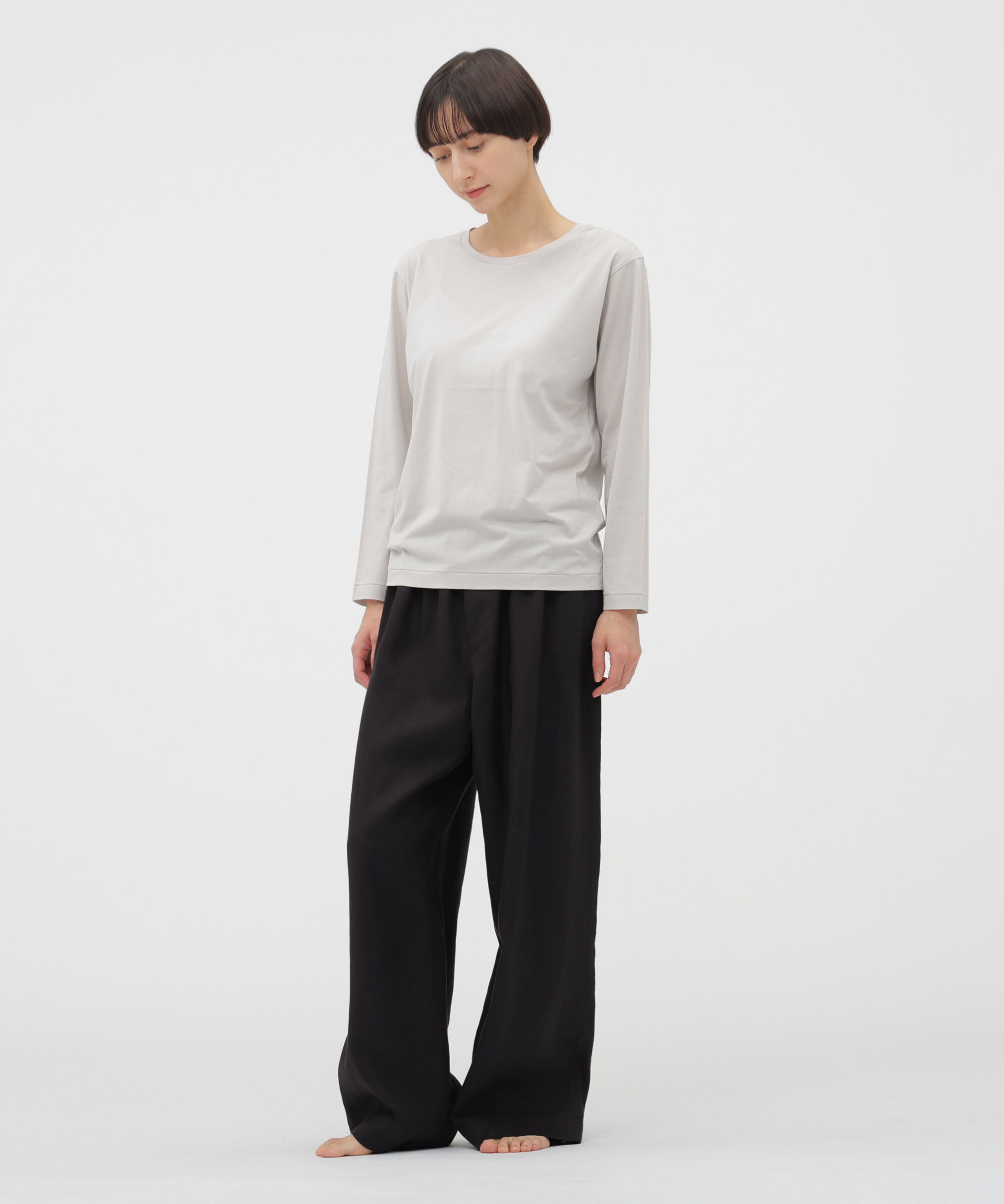 MARGARET HOWELL HOUSEHOLDGOODS「BRUSHED LINEN TWILL TROUSERS」|その他|