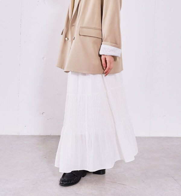 archives「シャーリングティアードＳＫ」|スカート|