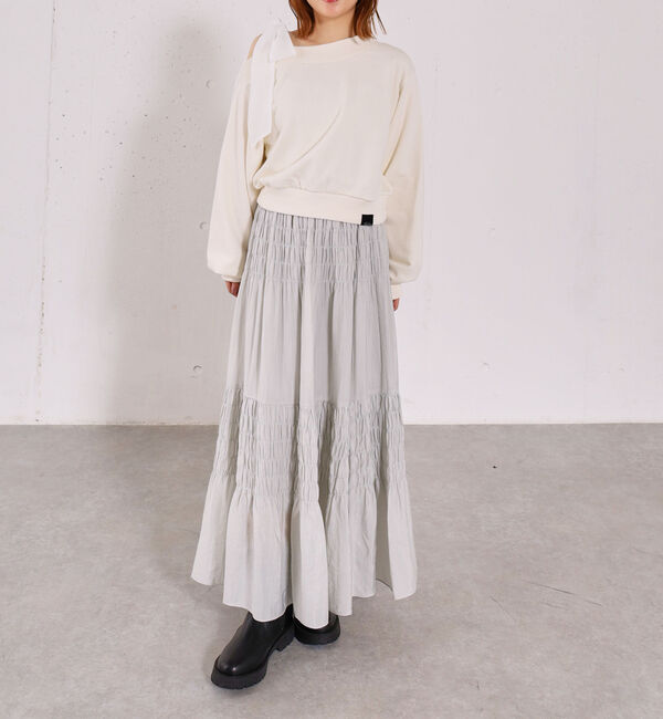 archives「シャーリングティアードＳＫ」|スカート|
