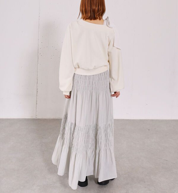archives「シャーリングティアードＳＫ」|スカート|