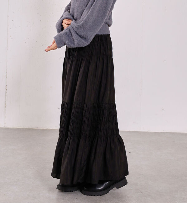 archives「シャーリングティアードＳＫ」|スカート|