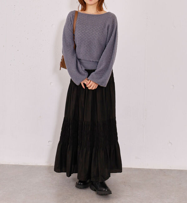 archives「シャーリングティアードＳＫ」|スカート|