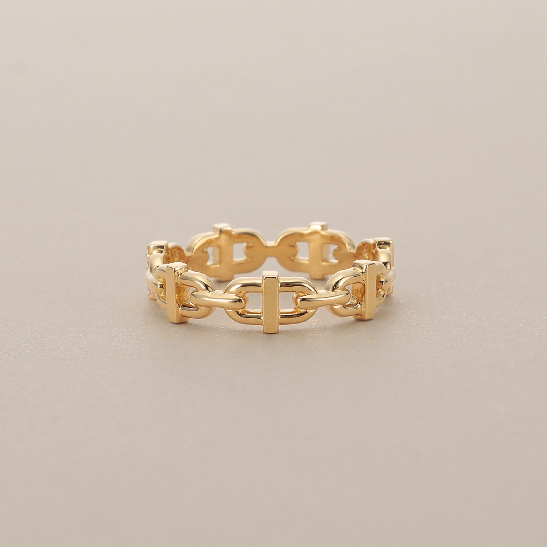 COCOSHNIK「K18ダイヤモンド PCモチーフ リング」|リング|