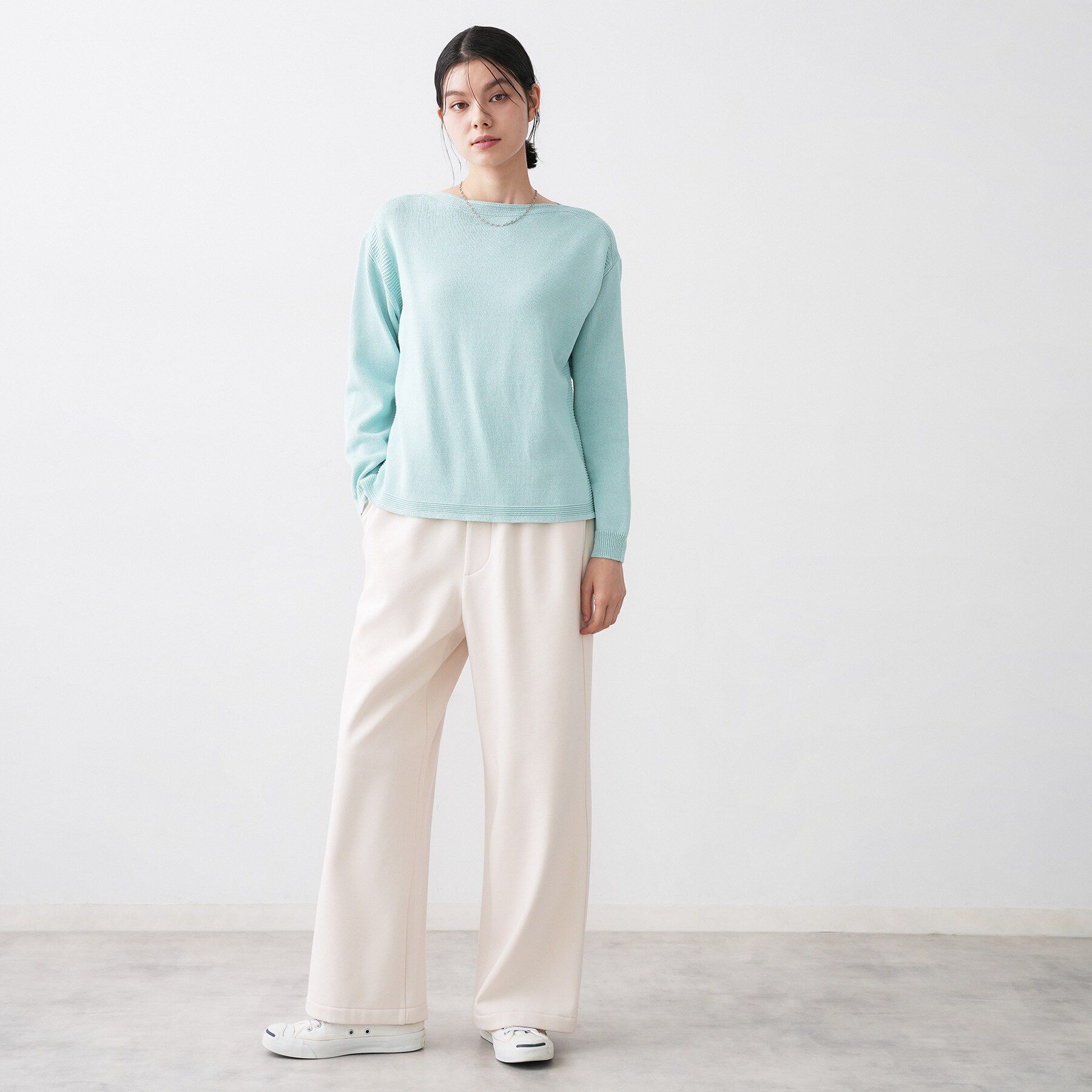 Dessin「【ユニセックス/洗える】スウェットライクワイドパンツ」|その他|