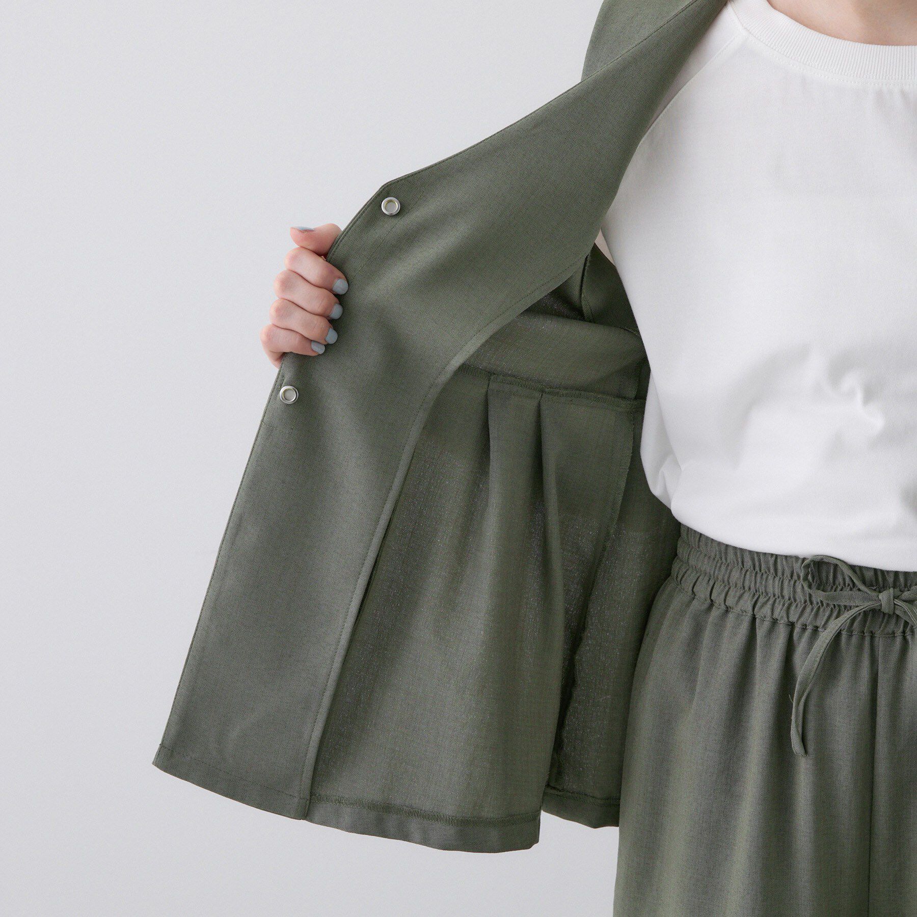 Dessin「【2点セット/UVカット】ライトウエイトベスト＆パンツセット」|スーツ|