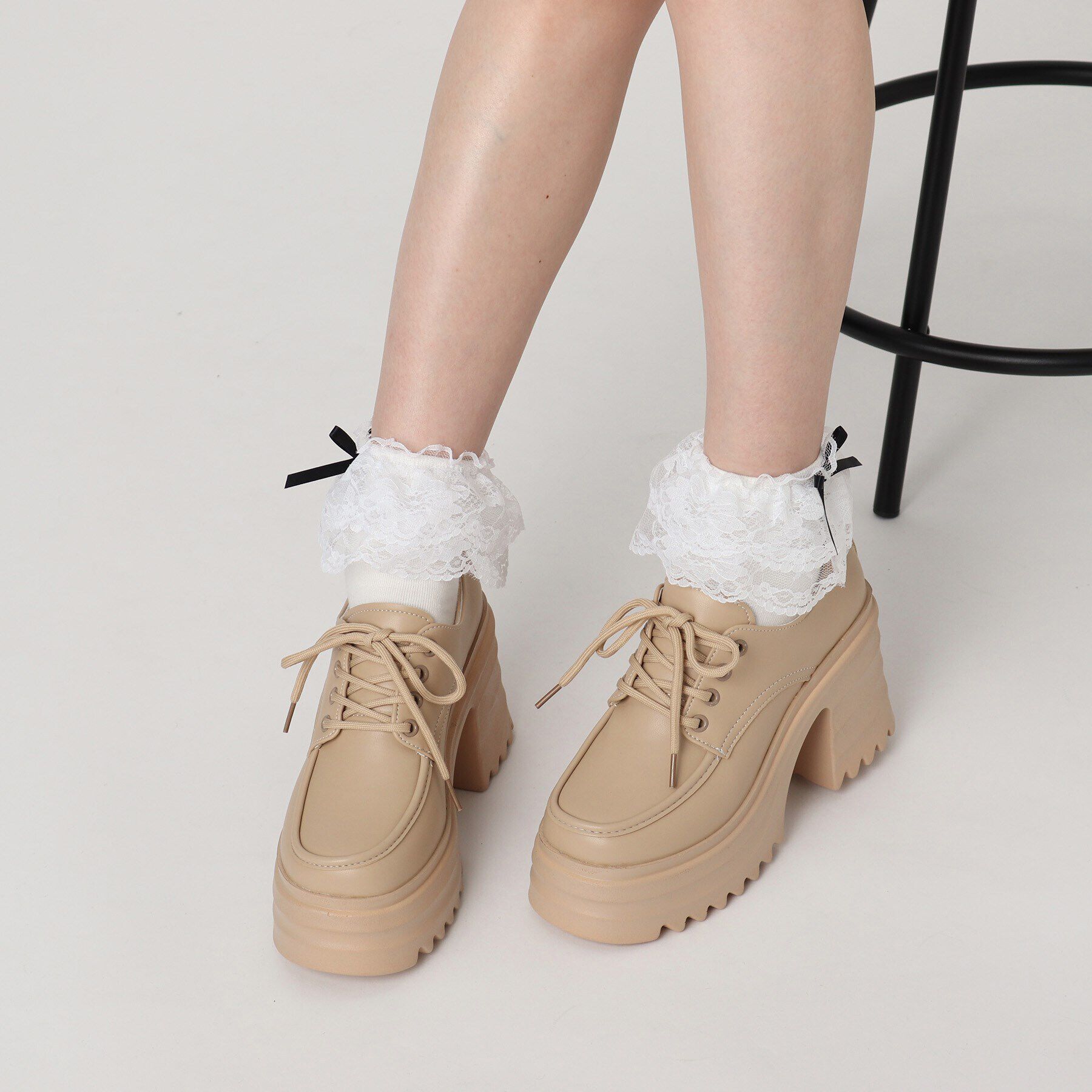 csT&P「軽量厚底ヒールアップシューズ」|パンプス|